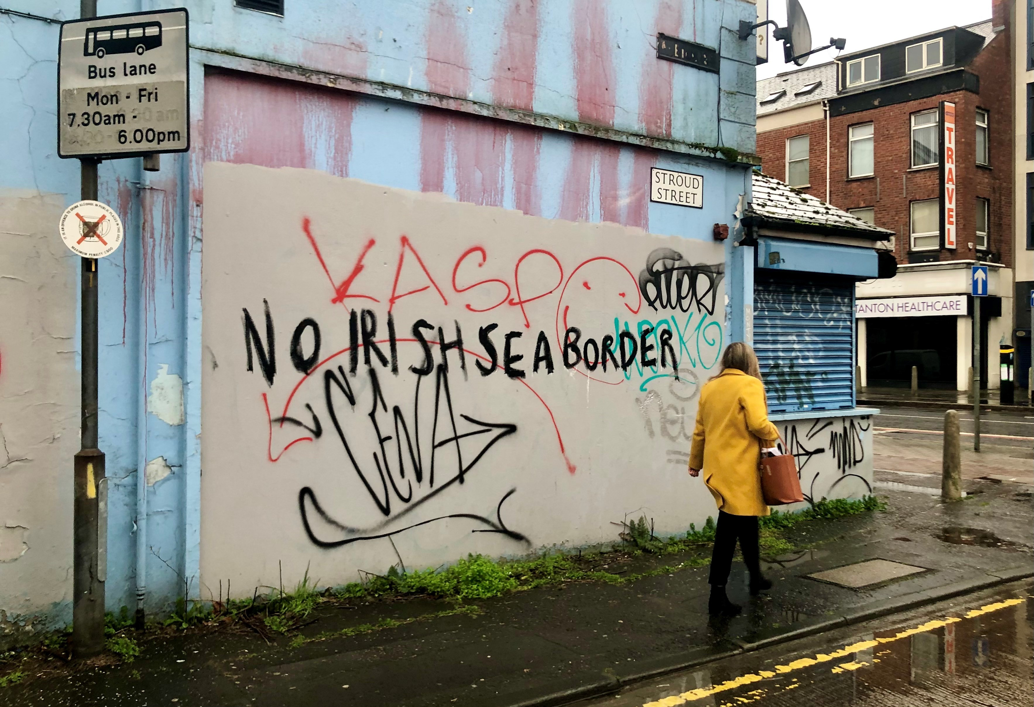 Brexit graffiti