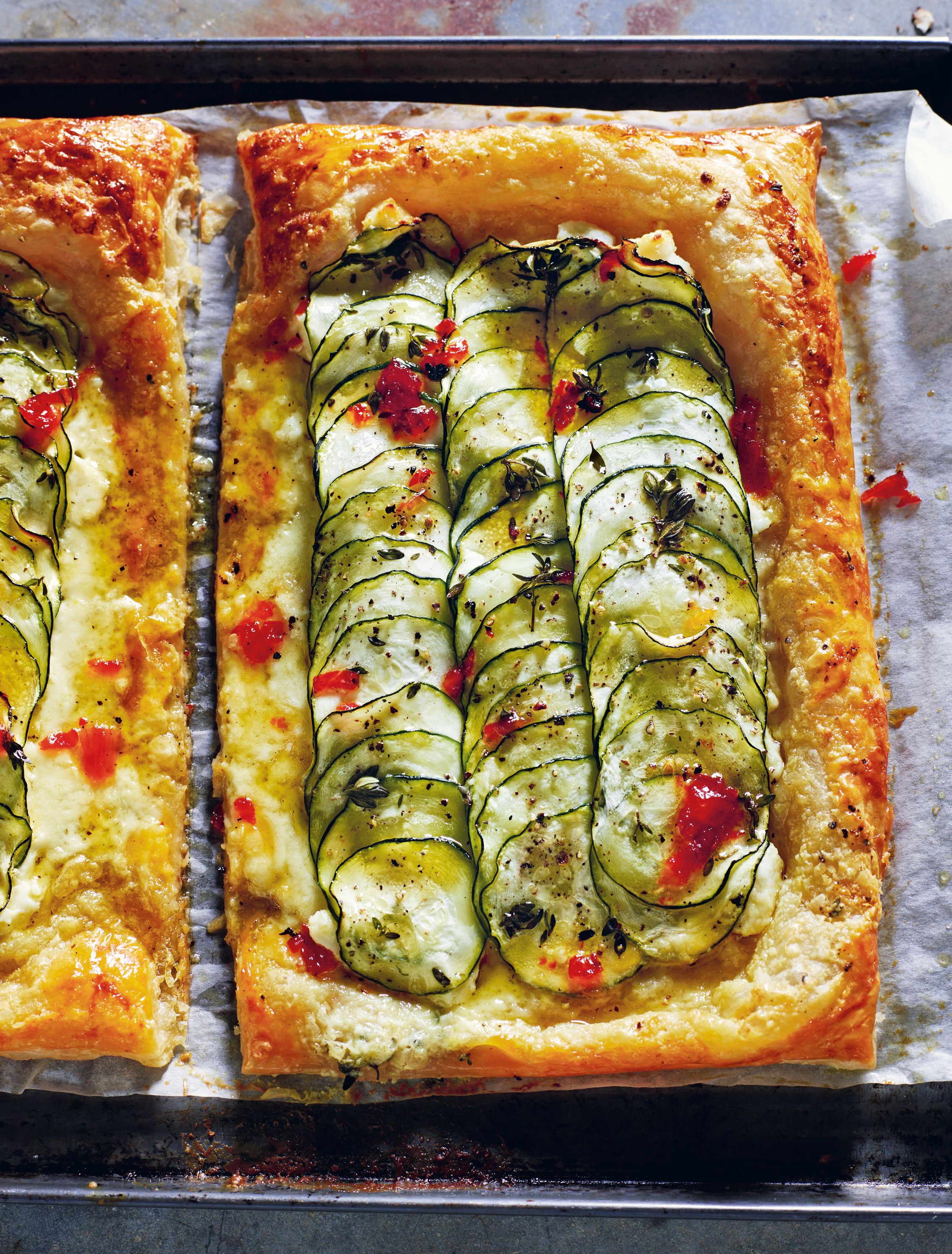 Galette of courgette from Berber&Q: On Vegetables