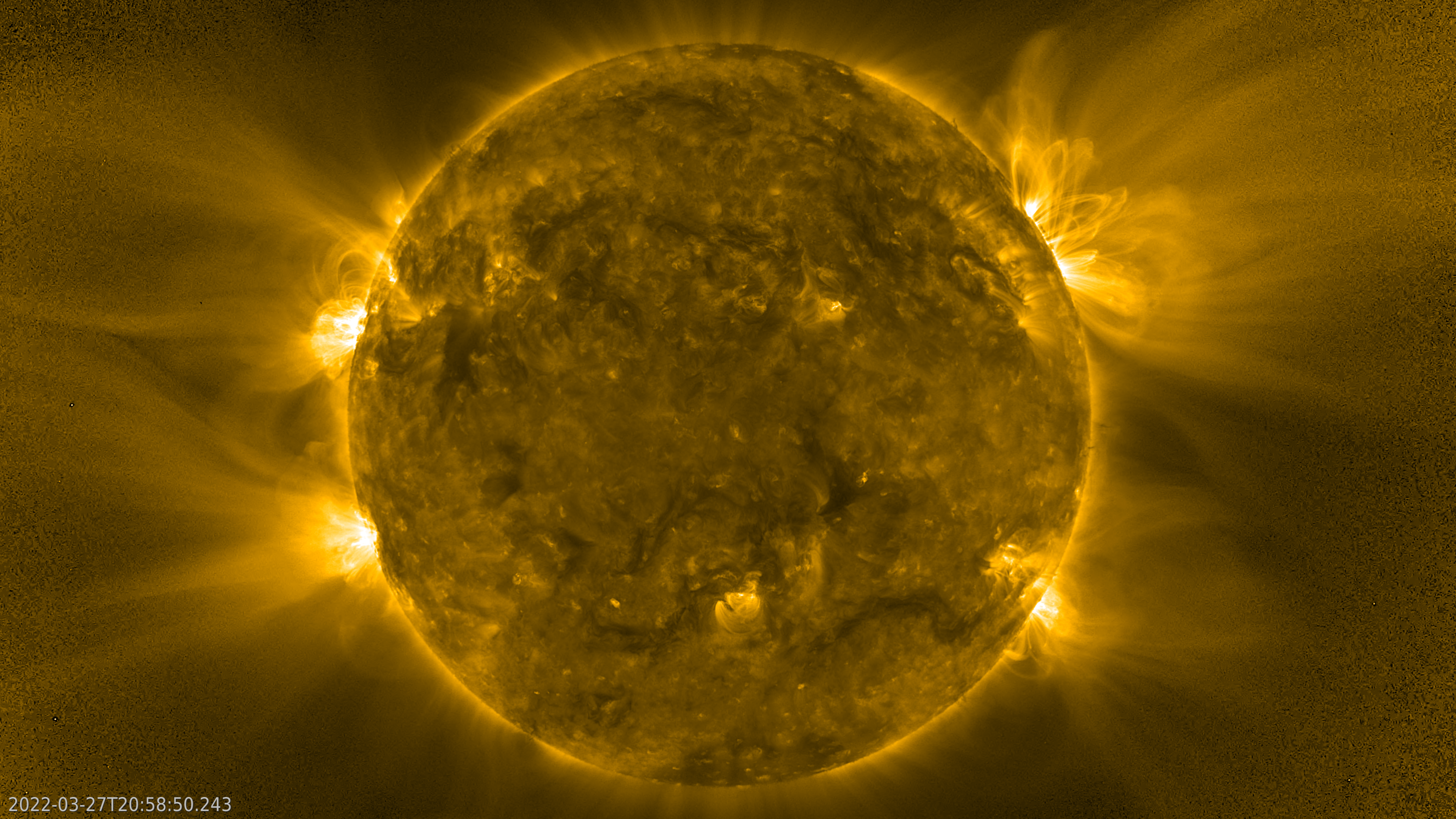 Image of the Sun taken during the perihelion pass