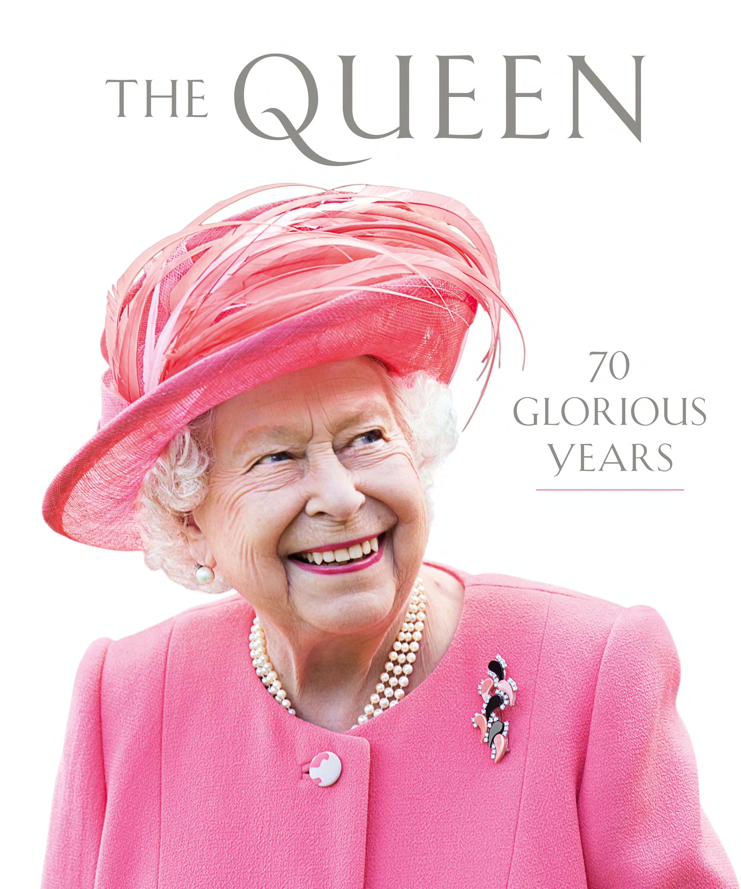 Book jacket of The Queen: 70 Glorious Years (Royal Collection Trust/Her Majesty Queen Elizabeth II/PA)