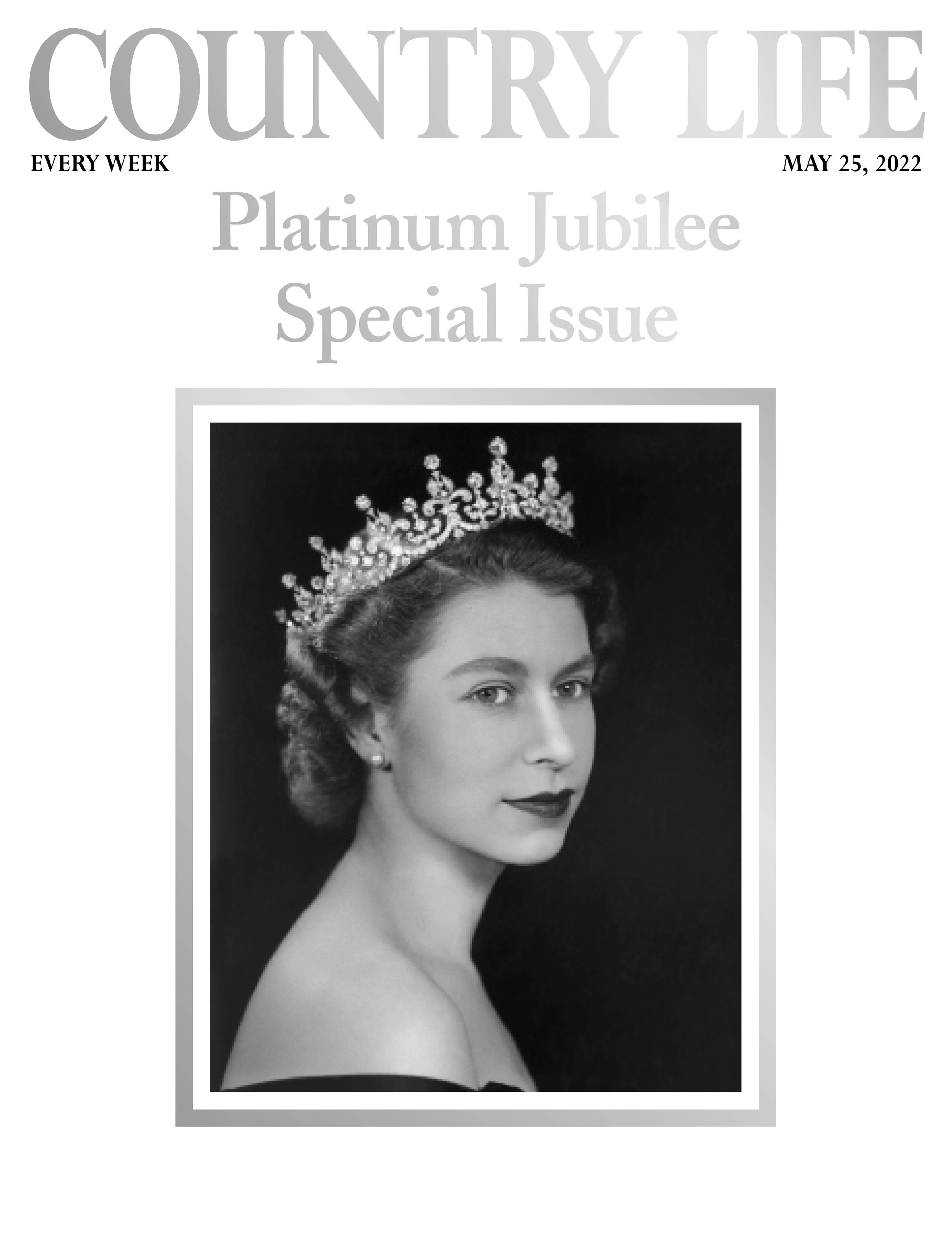 Country Life cover for the Platinum Jubilee edition on sale on May 25 