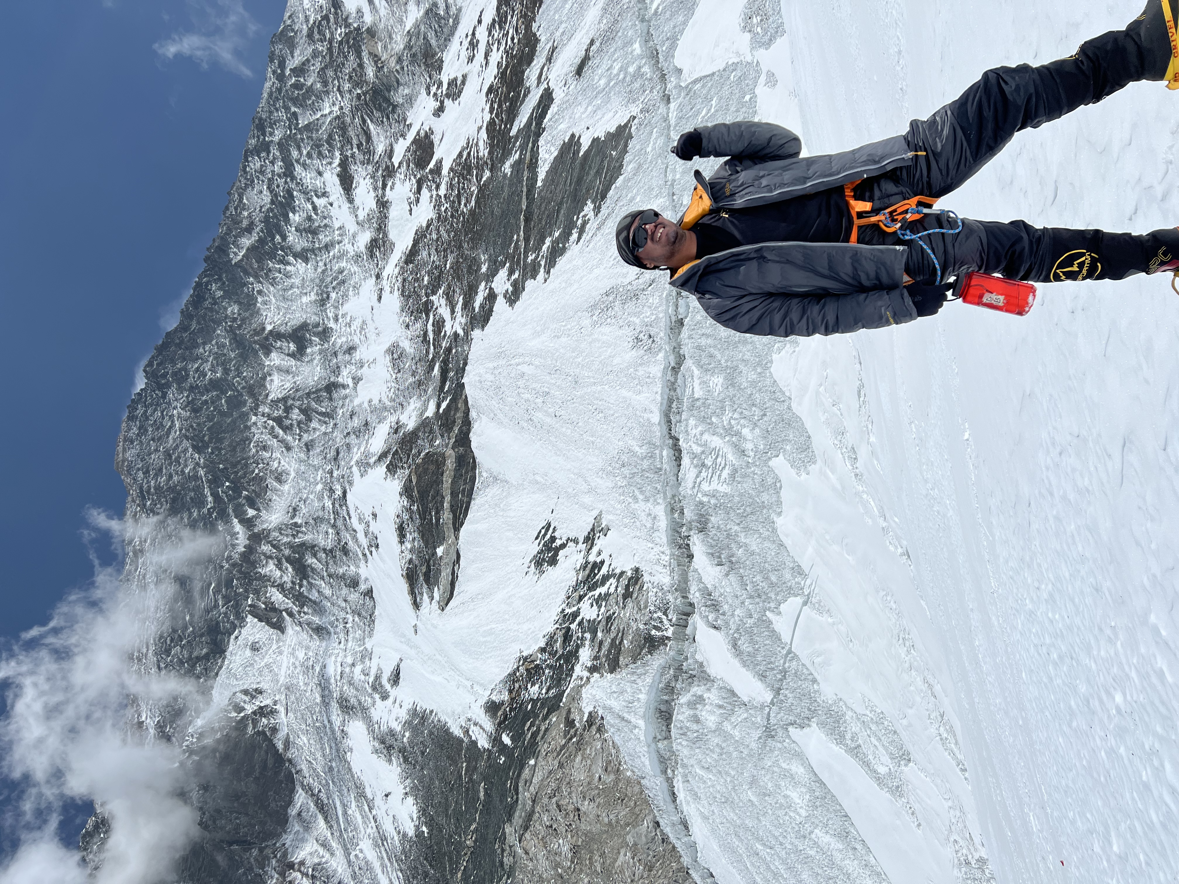 Akke Rahman said he 'can't believe' he climbed Mount Everest