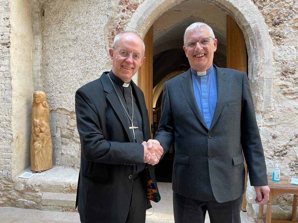 Justin Welby and Iain Greenshields