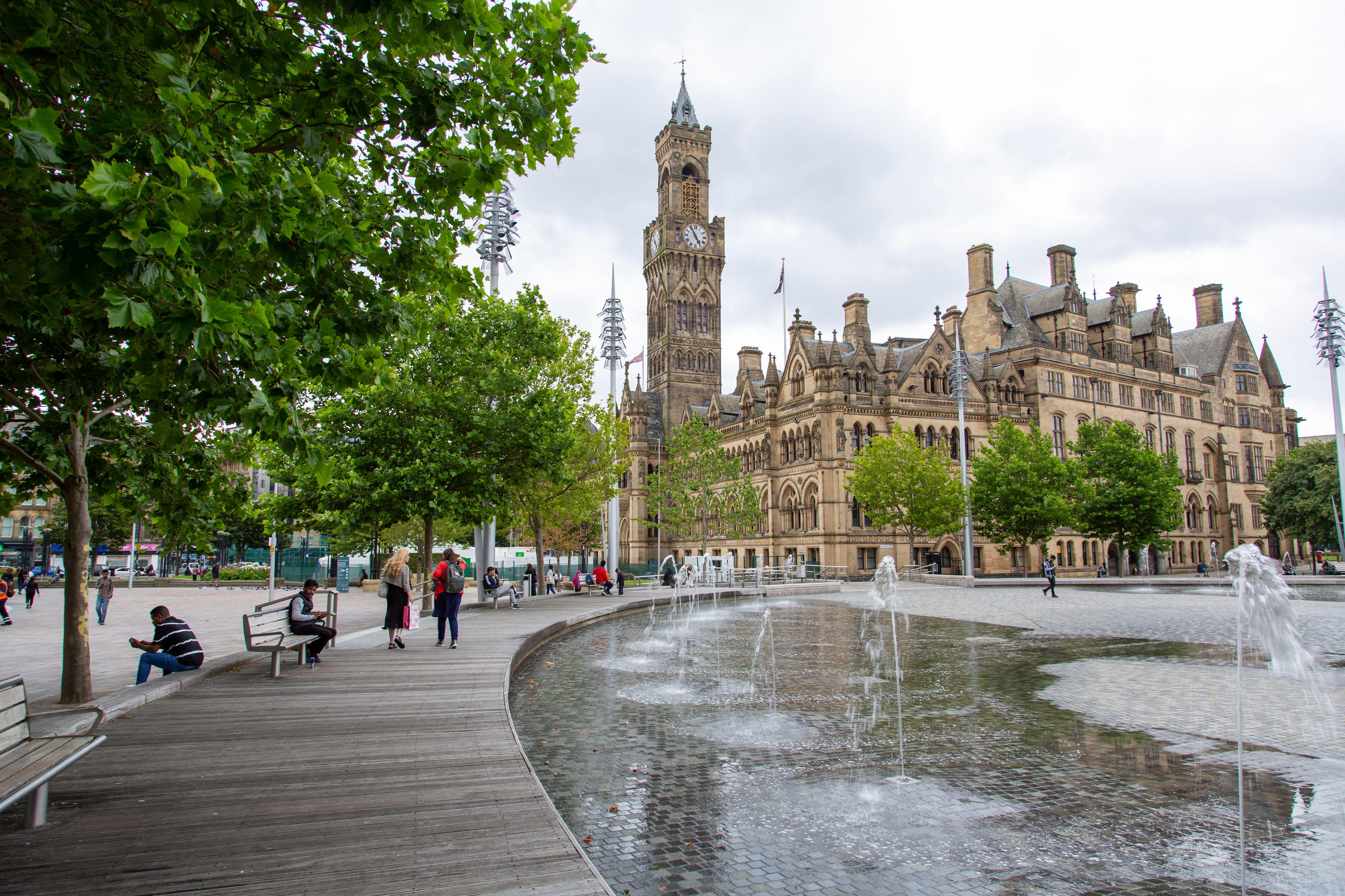 Bradford city centre