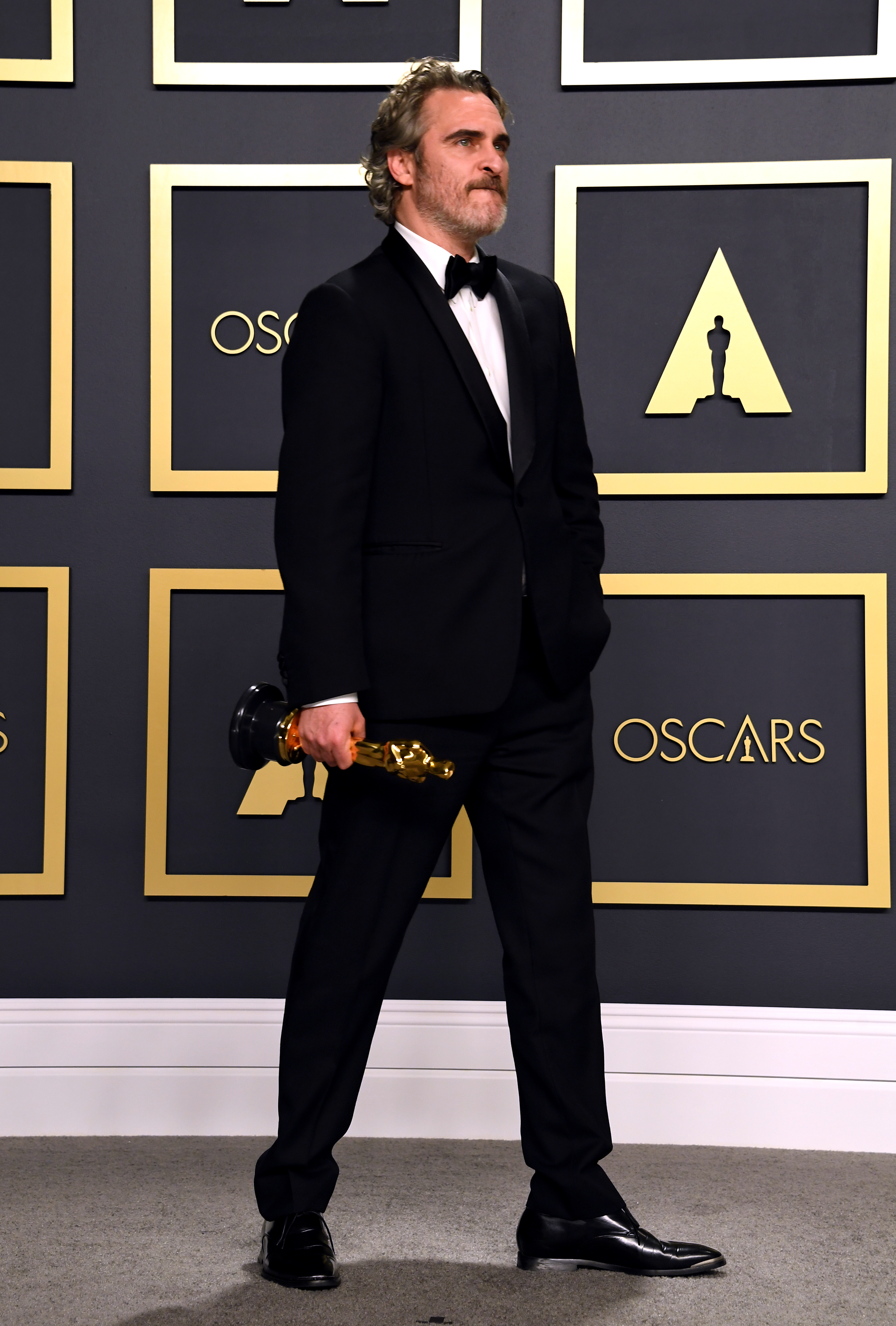 Joaquin Phoenix at the 2020 Oscars