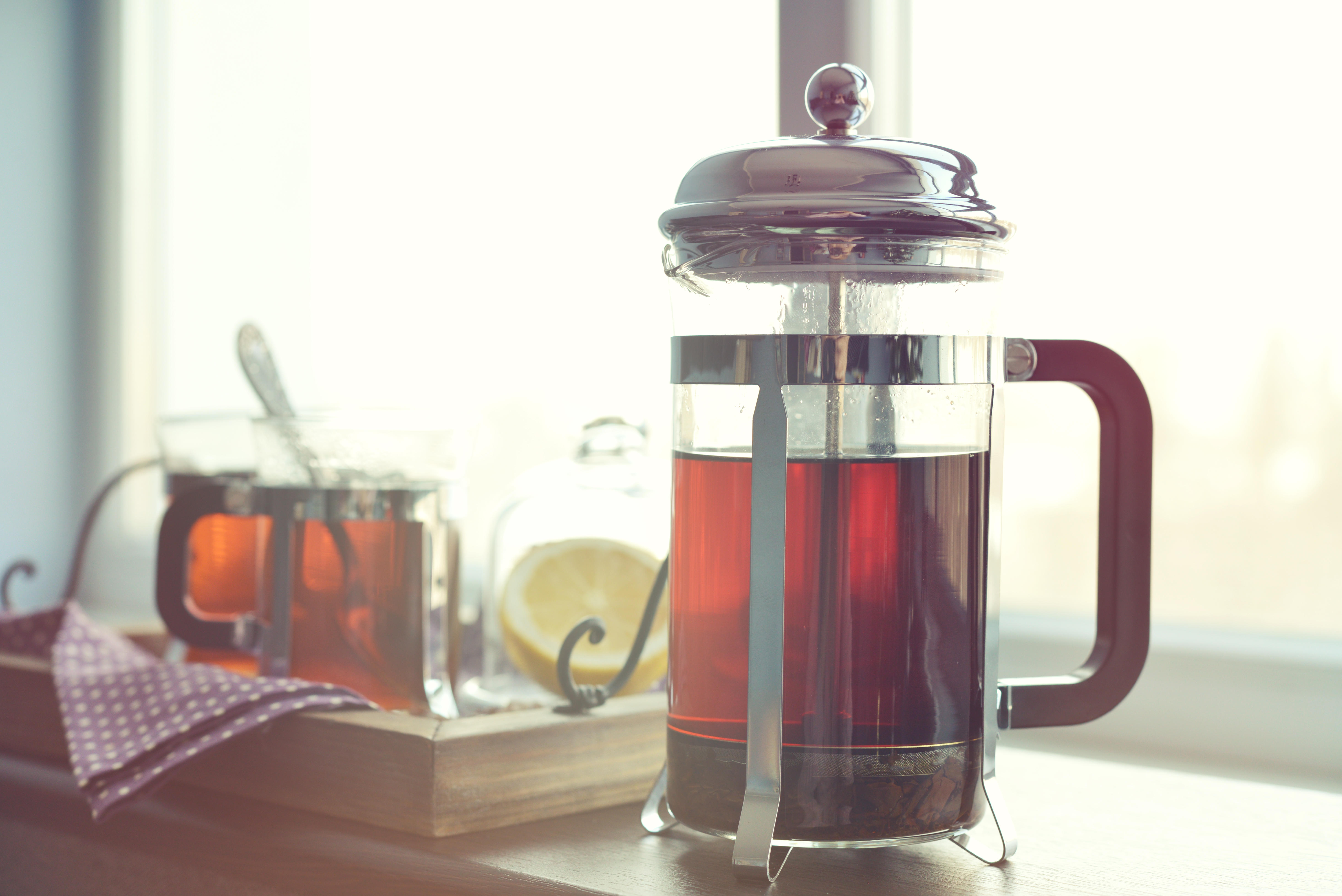 A French press