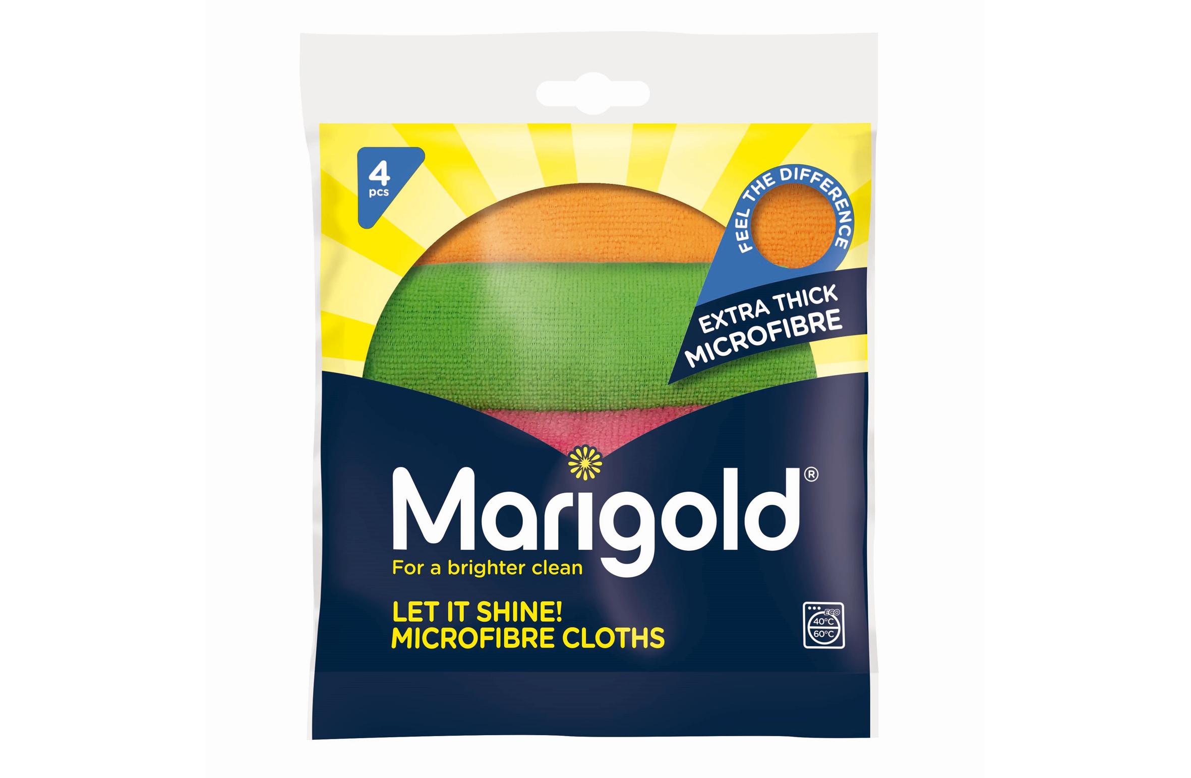 Marigold Let It Shine! Microfibre Cloths