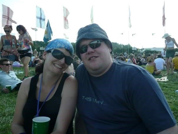 Stephen and Arran have been going to the festival together for 20 years (family handout/PA)
