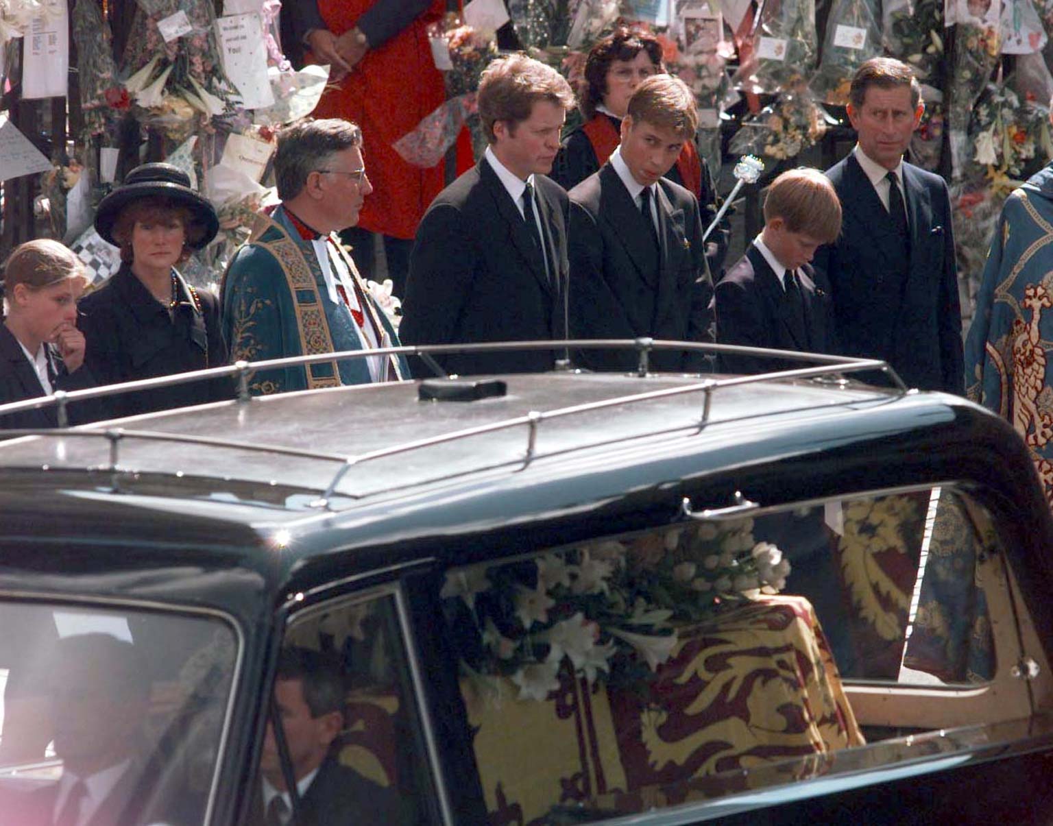 Diana's funeral in 1997 