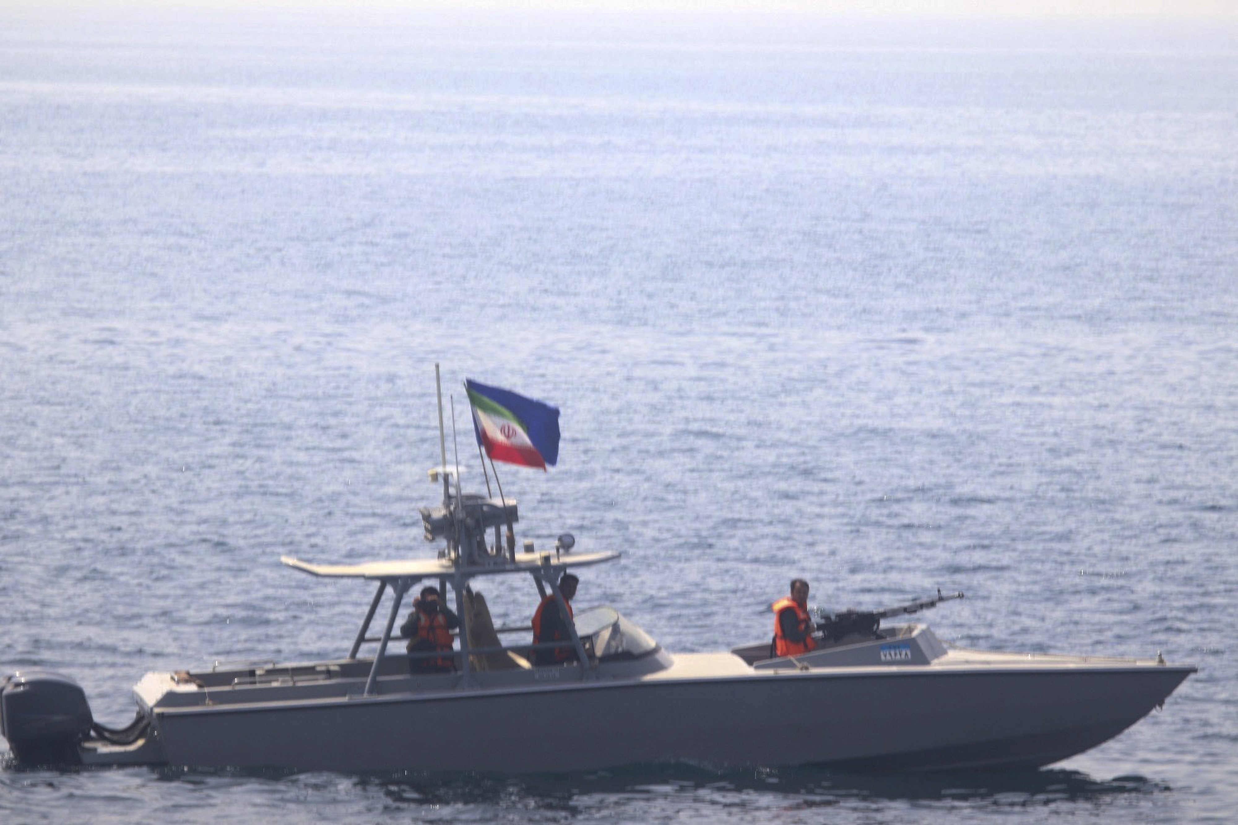 The Iranian boat