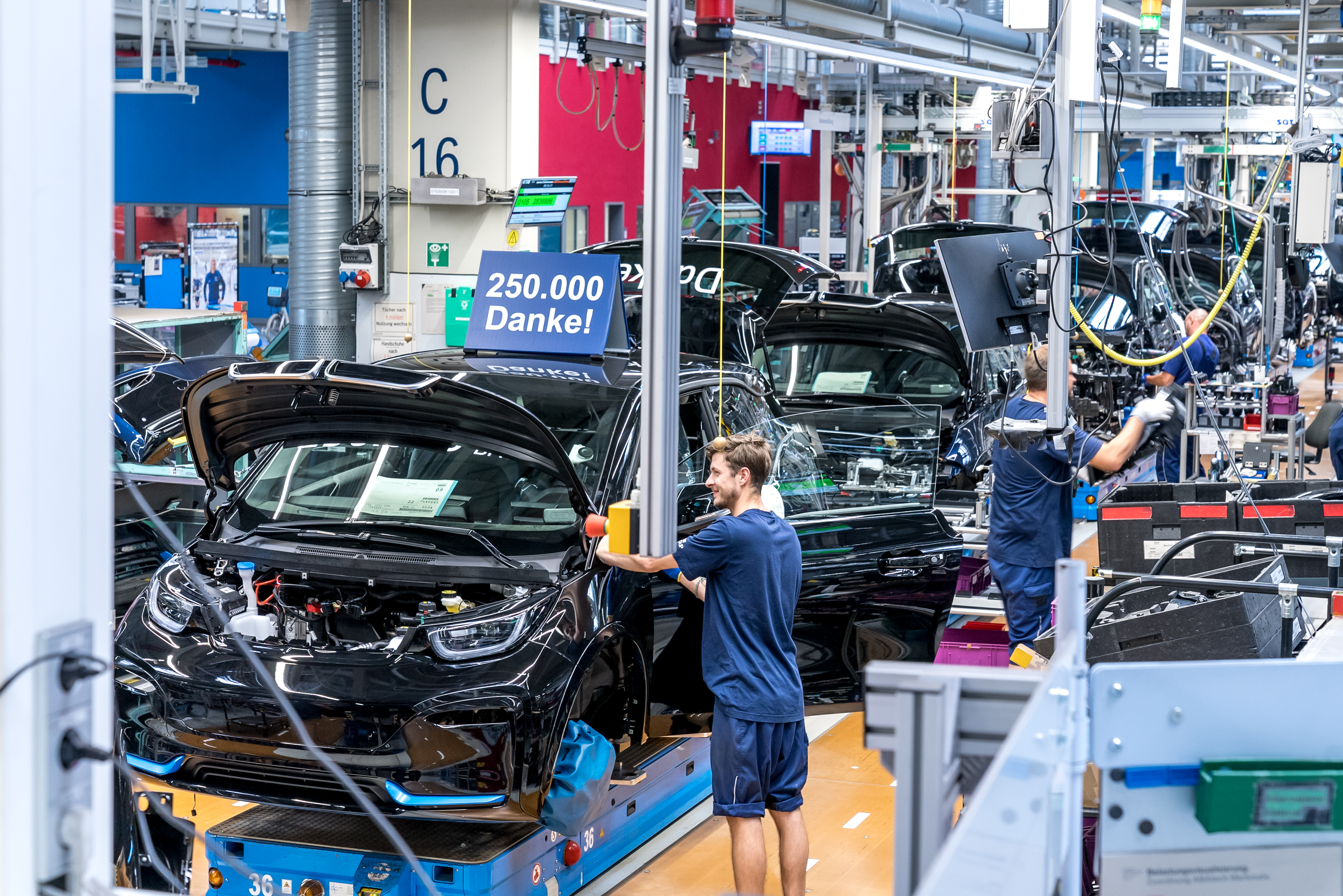 BMW i3 production