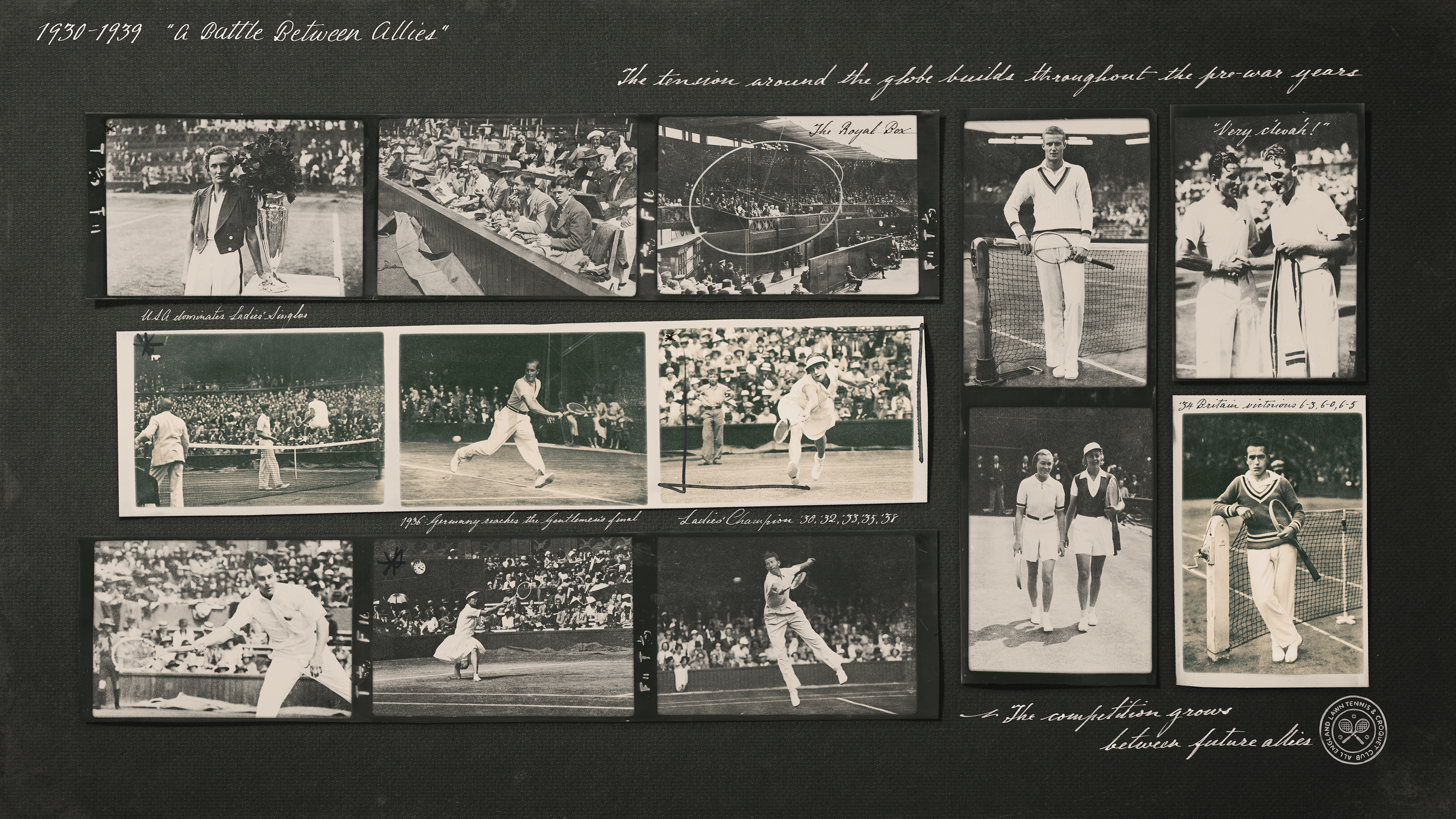 An NFT in the Wimbledon Centenary Collection representing the decade 1920-1929 (The All England Lawn Tennis and Croquet Club/PA). 