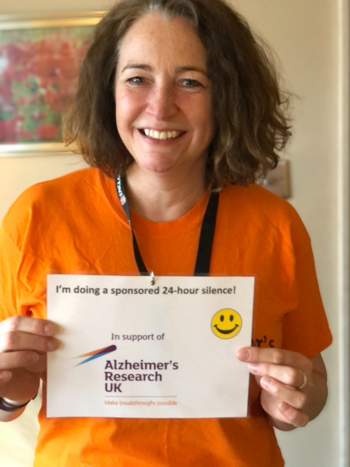 Shelle Luscombe, 51, from Hampton in London, said she “wanted to do something memorable” when she turned 50, so set about inviting challenges from friends to raise money for Alzheimer’s Research UK in 2021