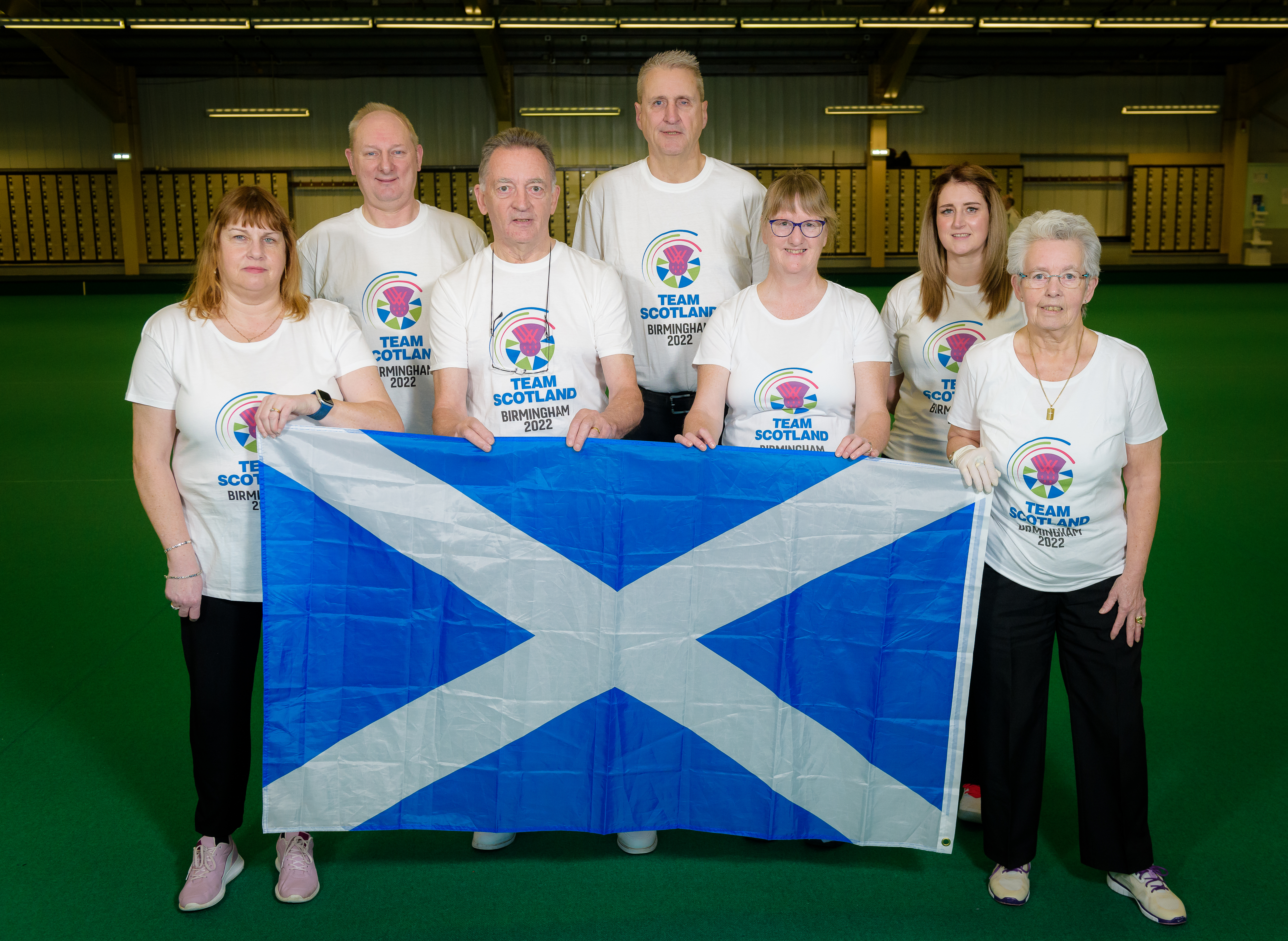 Rosemary Lenton, right, with team-mates