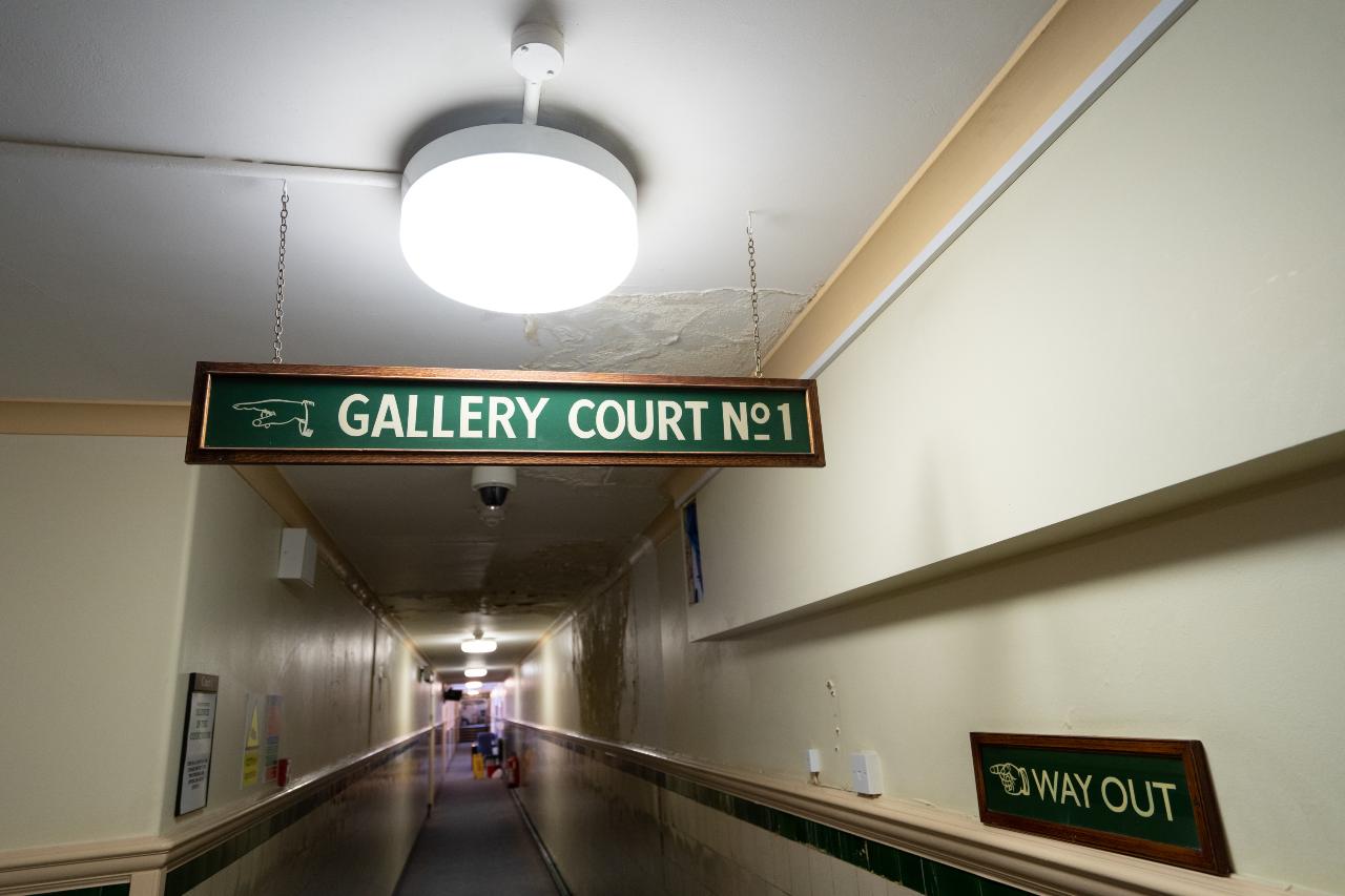 Inside the Old Bailey