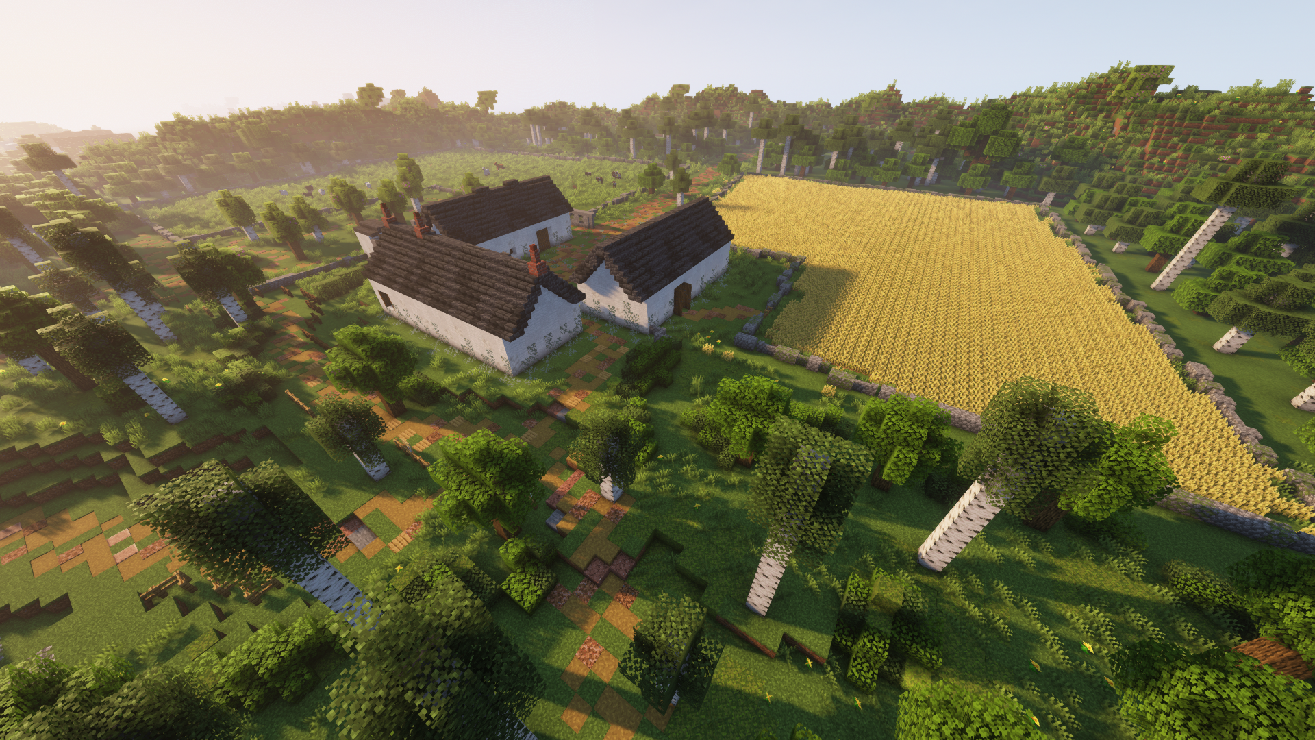 Ellisland Farm on Minecraft