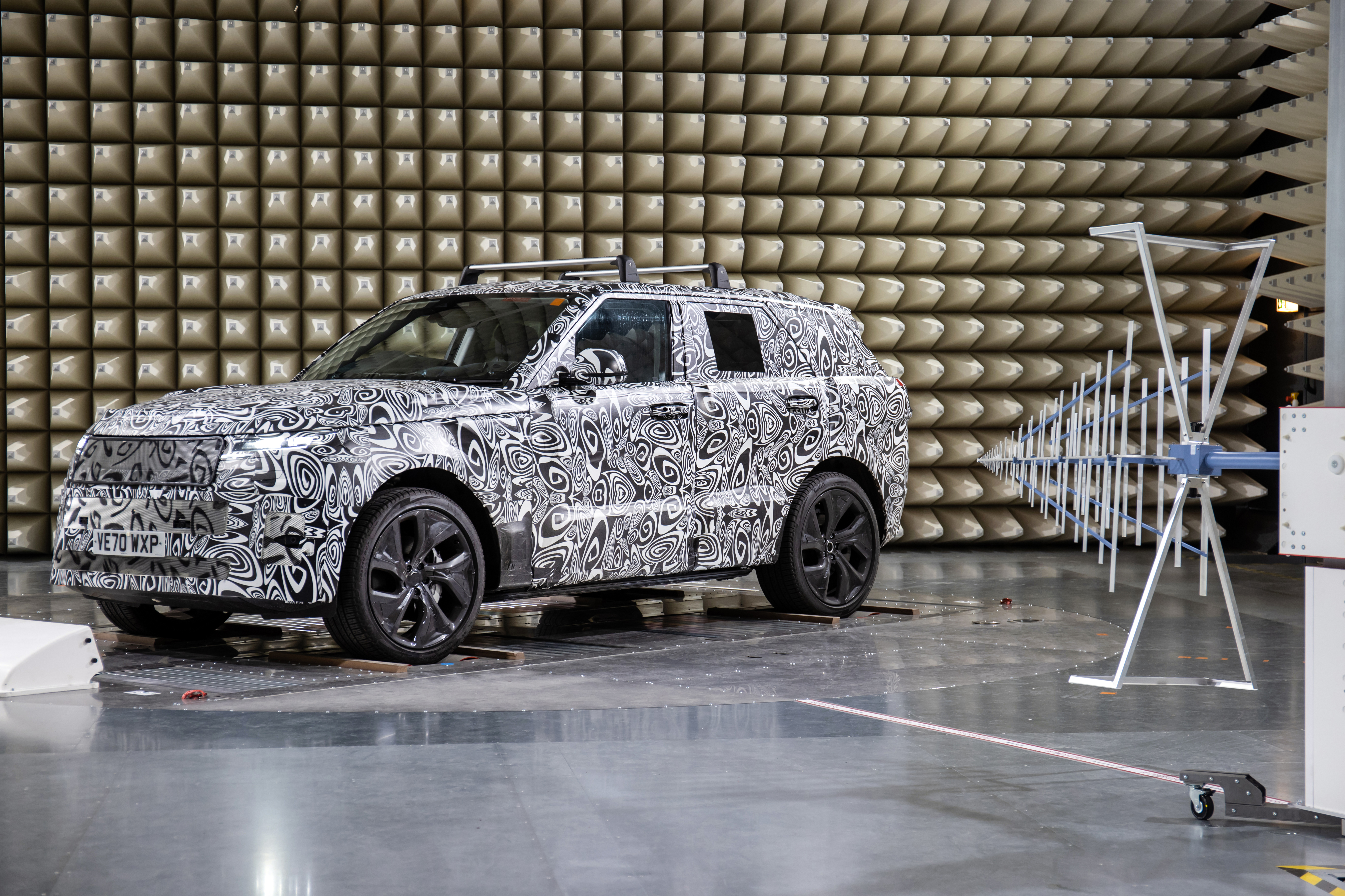 Jaguar Land Rover testing