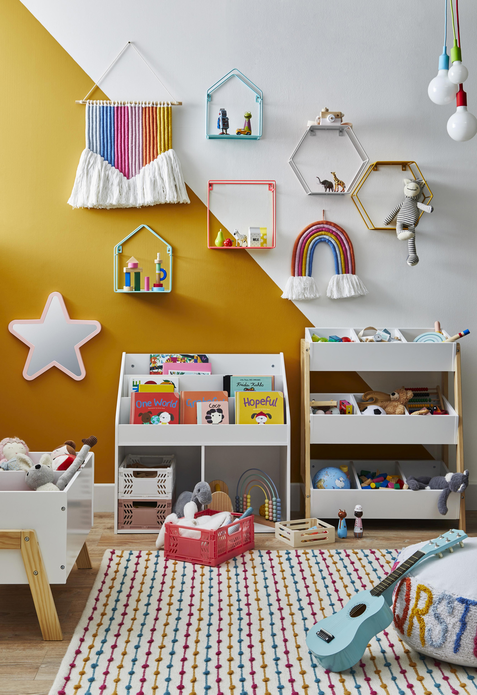 Kid’s Bookcase with Storage, White, Dunelm/PA)