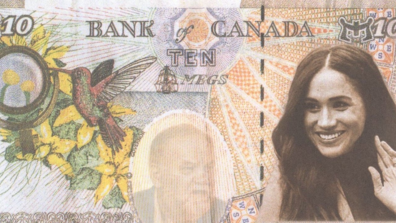 A banknote featuring an image of the Duchess of Sussex (University of Cambridge/PA)