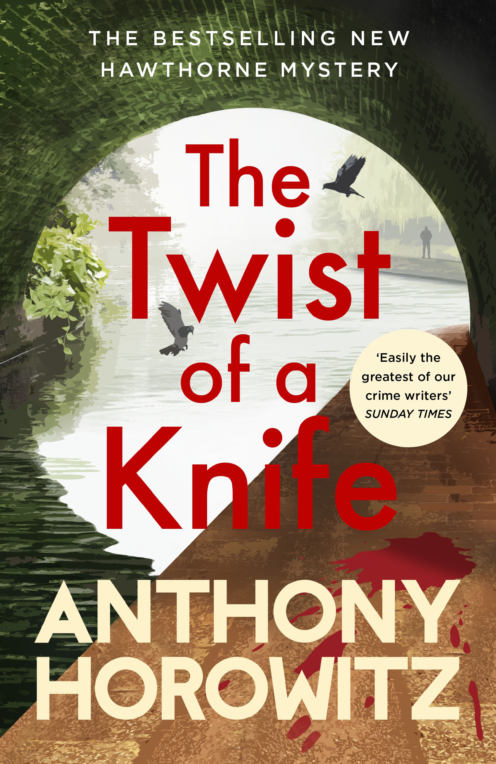 Book jacket of The Twist Of A Knife by Anthony Horowitz (Century/PA)