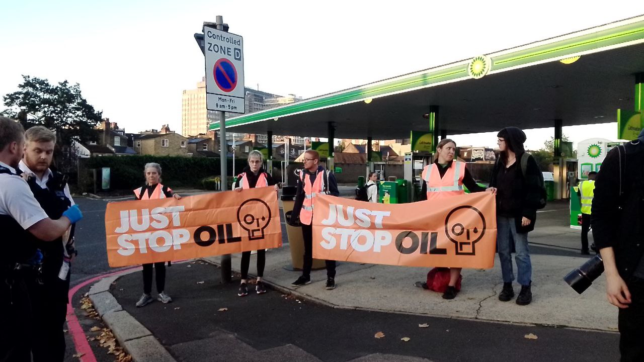 Just Stop Oil demo