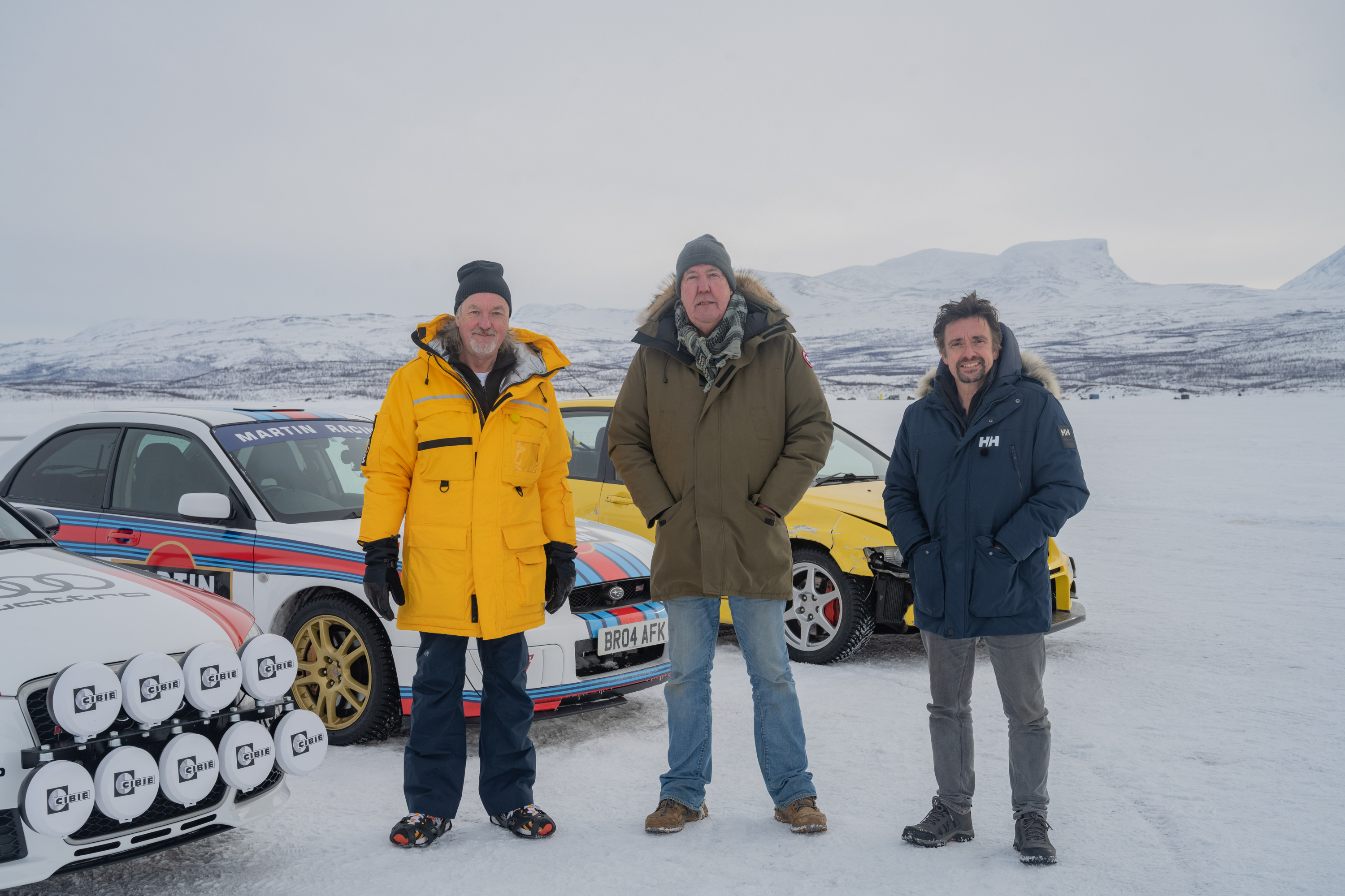 Handout Photo from The Grand Tour: A Scandi Flick. Pictured: (L-R) James May, Jeremy Clarkson, Richard Hammond