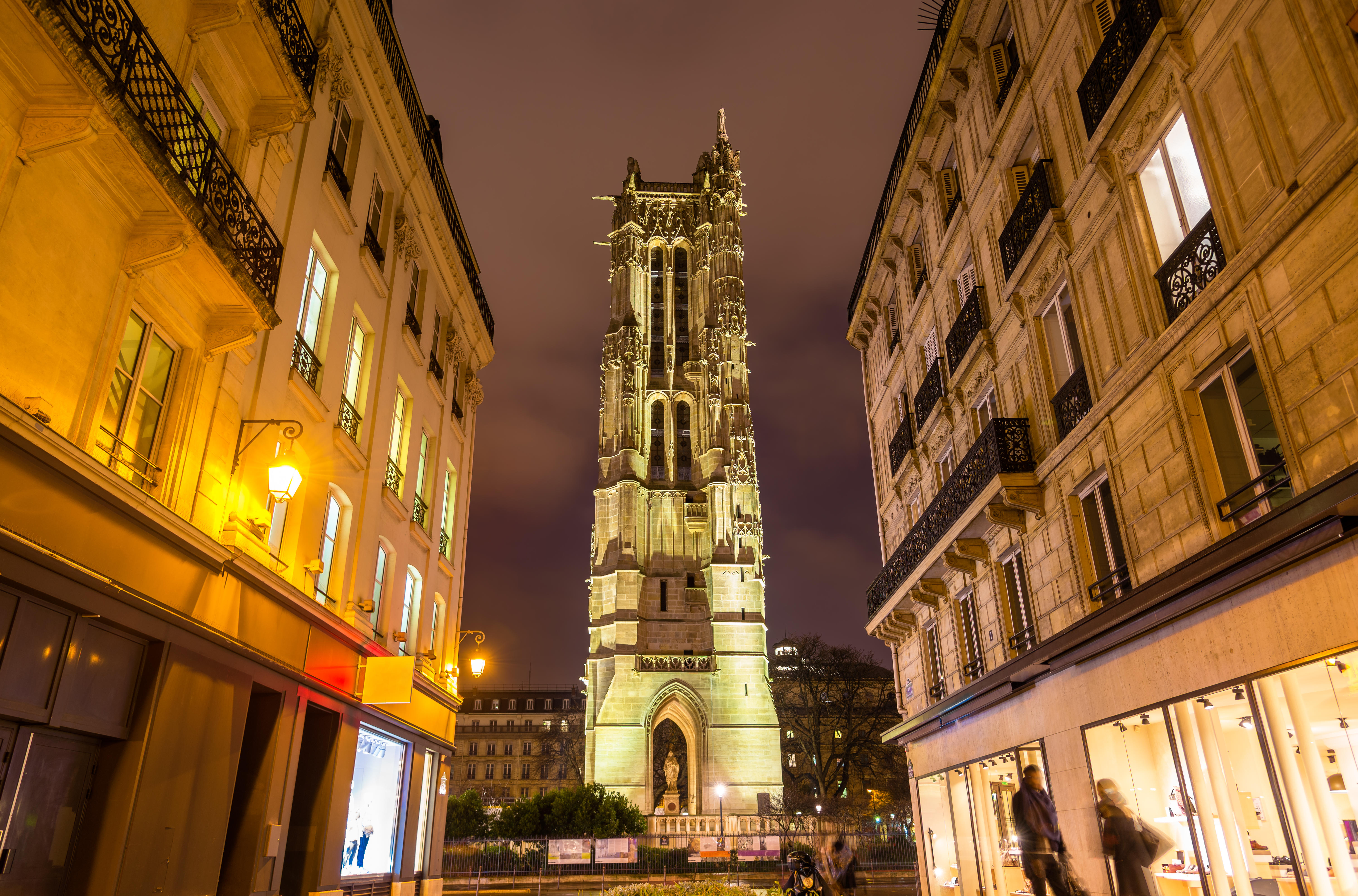 Saint Jacques Tower in Paris 