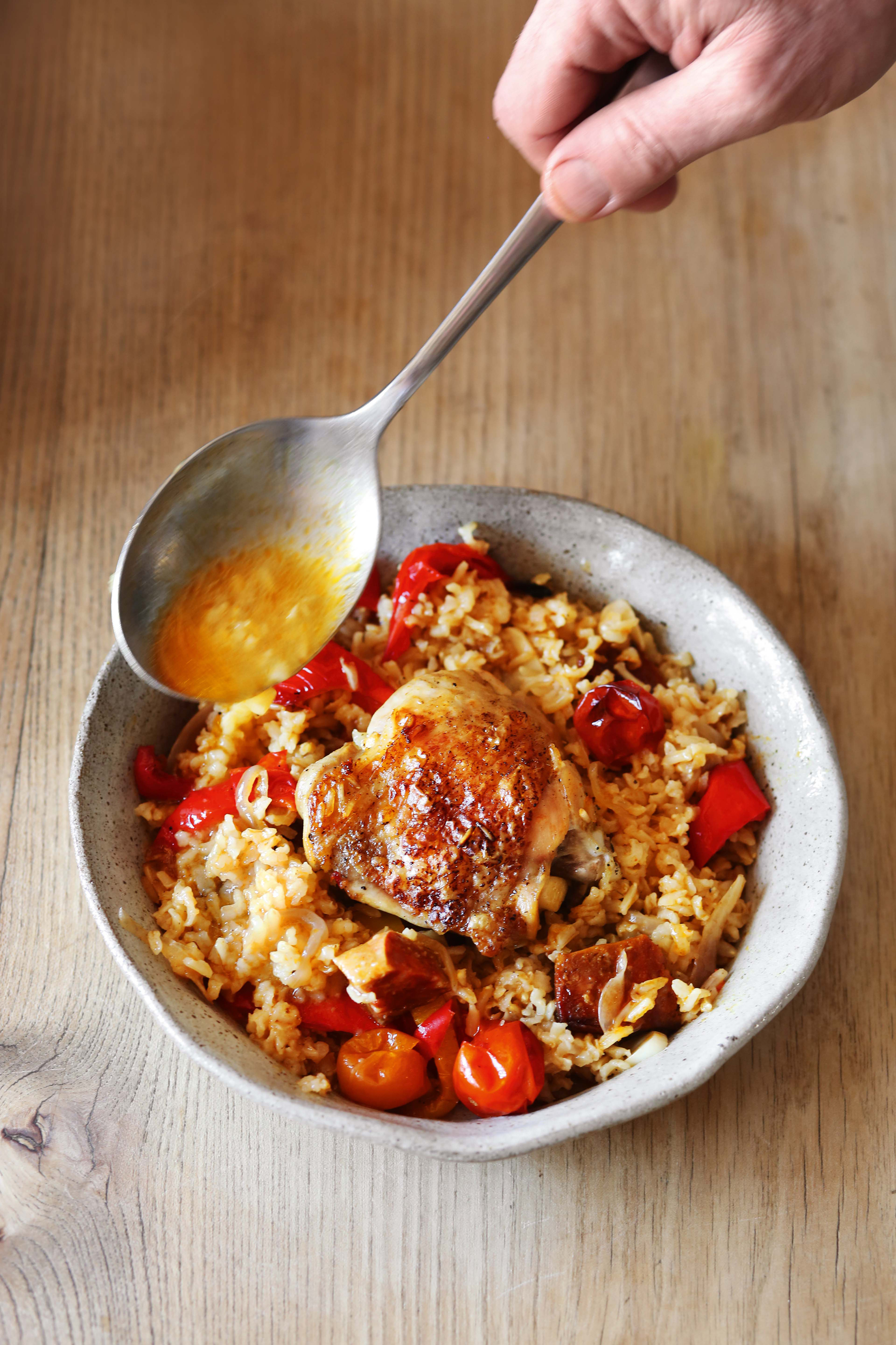 Chicken and chorizo rice from Good Comfort 