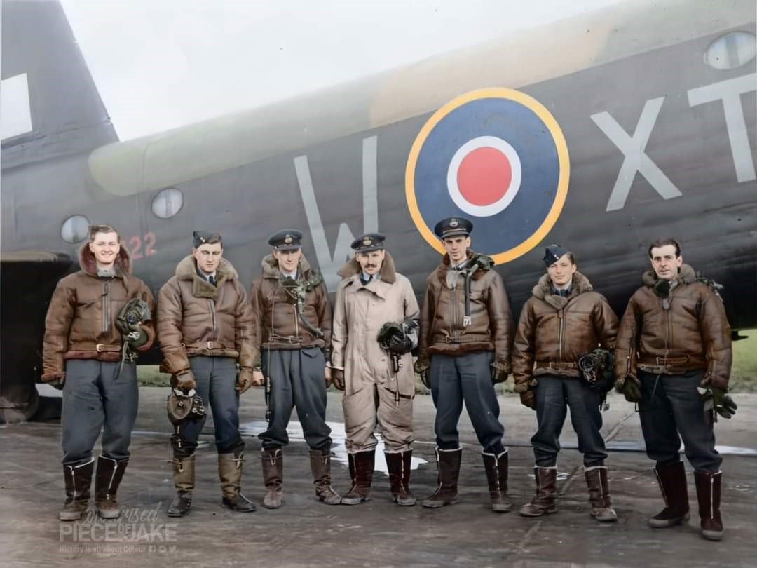 Remains of RAF airmen who died during WW2 buried during ceremonies