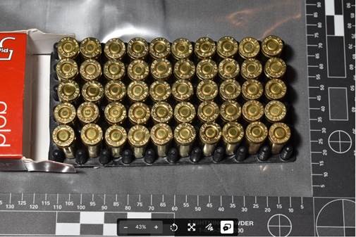 A box of bullets