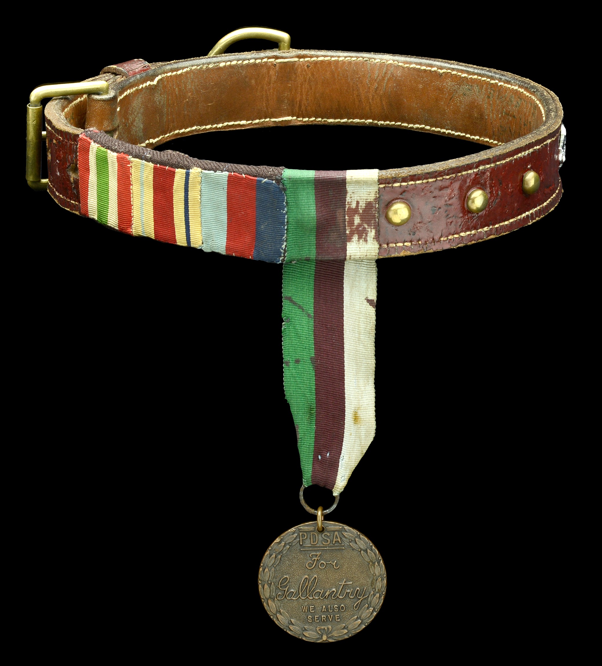 Rob the Dog's Dickin Medal, which has been sold at auction