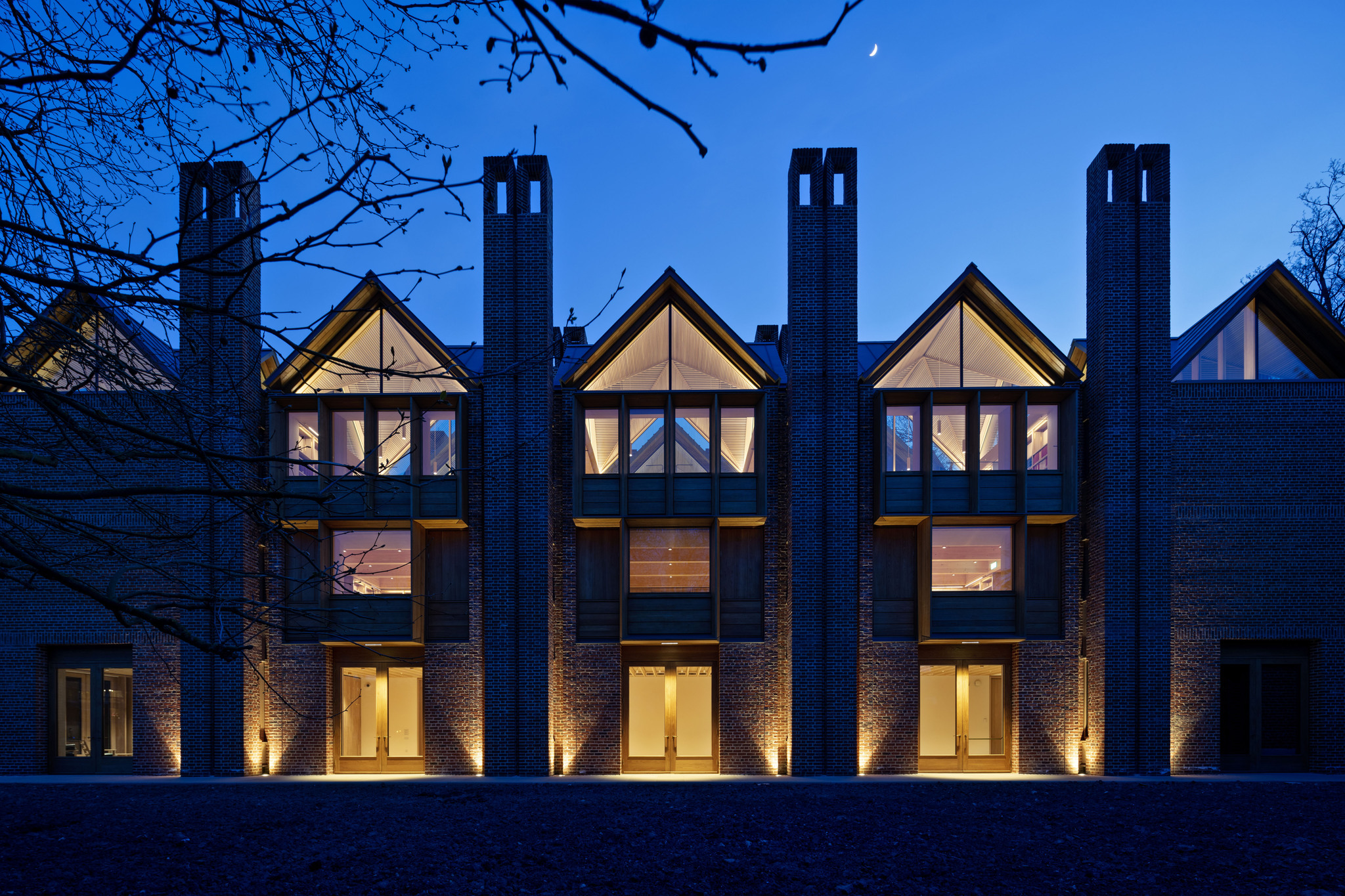 The New Library of Magdalene College in Cambridge (Riba/PA).