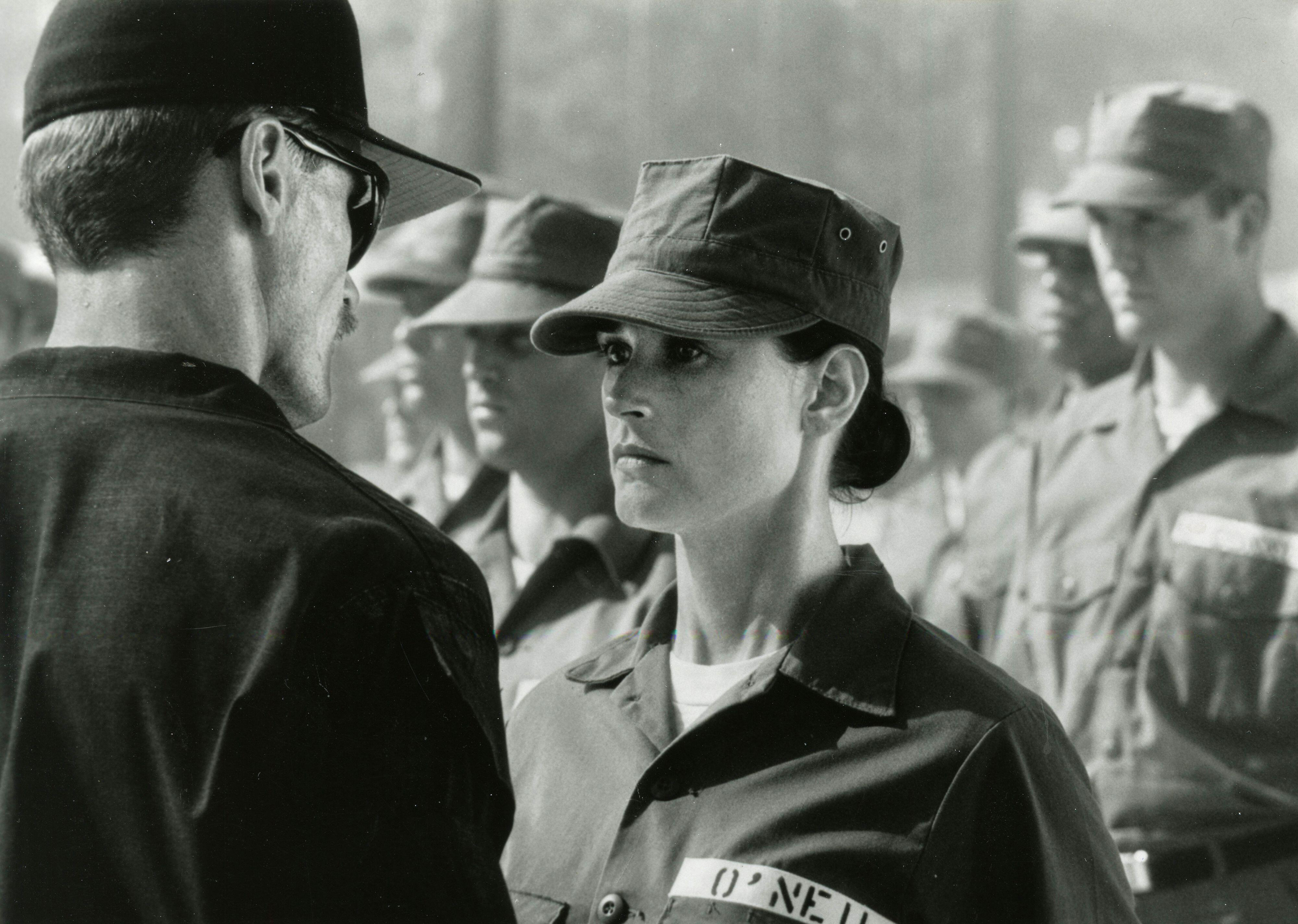 Demi Moore in the movie G.I. Jane