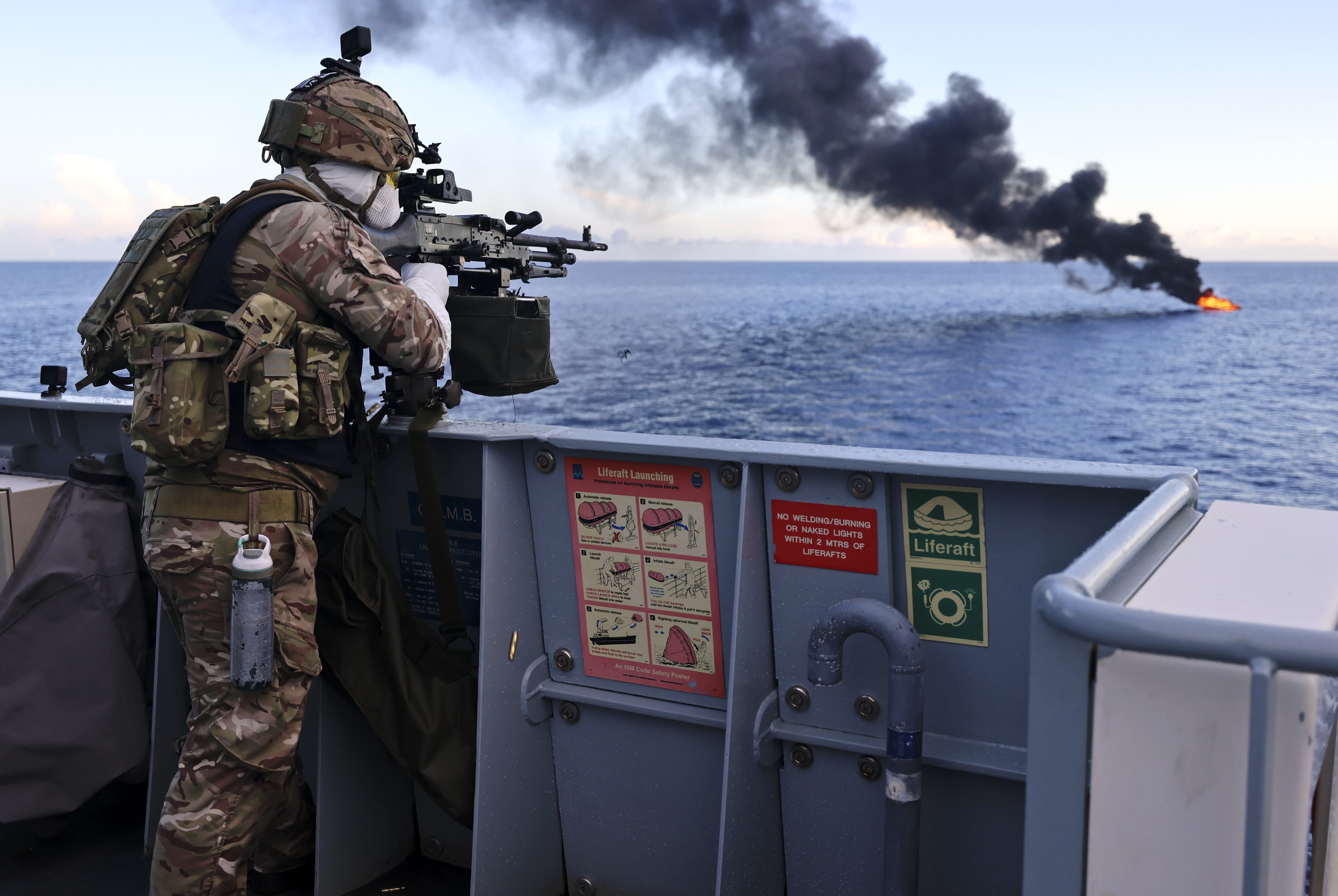 Royal Navy drugs bust in Caribbean
