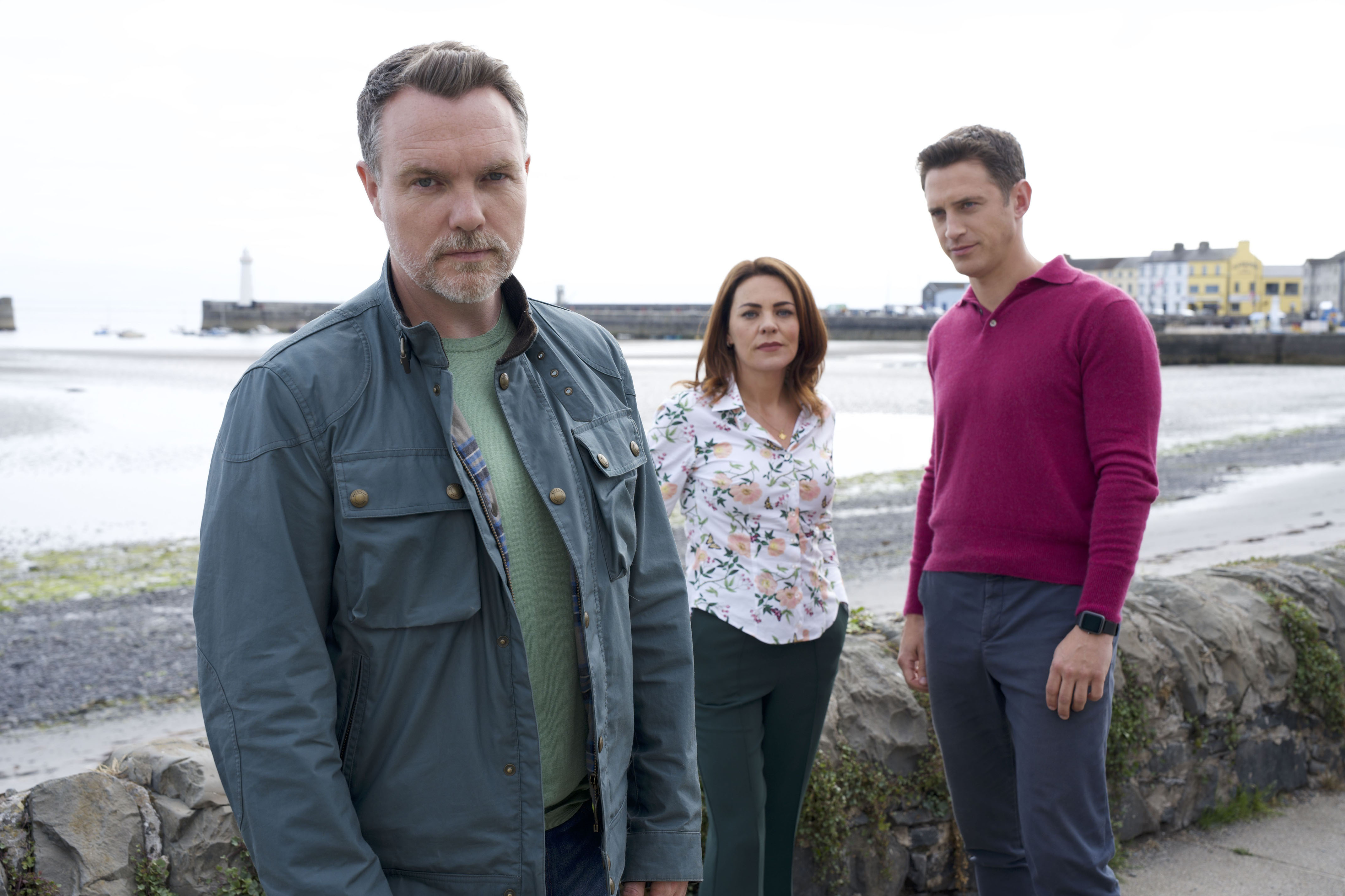 McMenamin returns with Rachel Tucker as his wife Siobhan, and new character DC Al Quinn, played by Stephen Hagan (Long Story TV/Jack McGuire/PA)