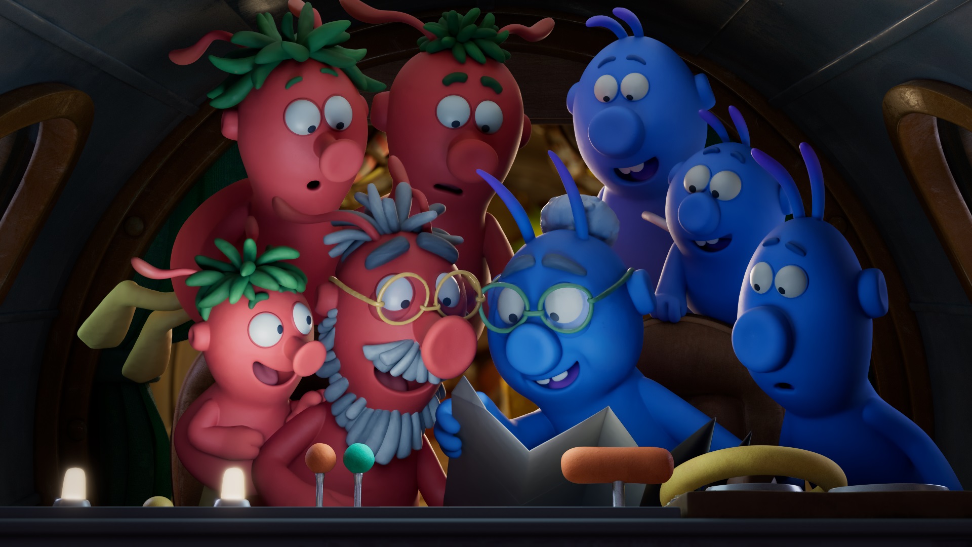 First Look at Christmas Animation The Smeds and the Smoos from