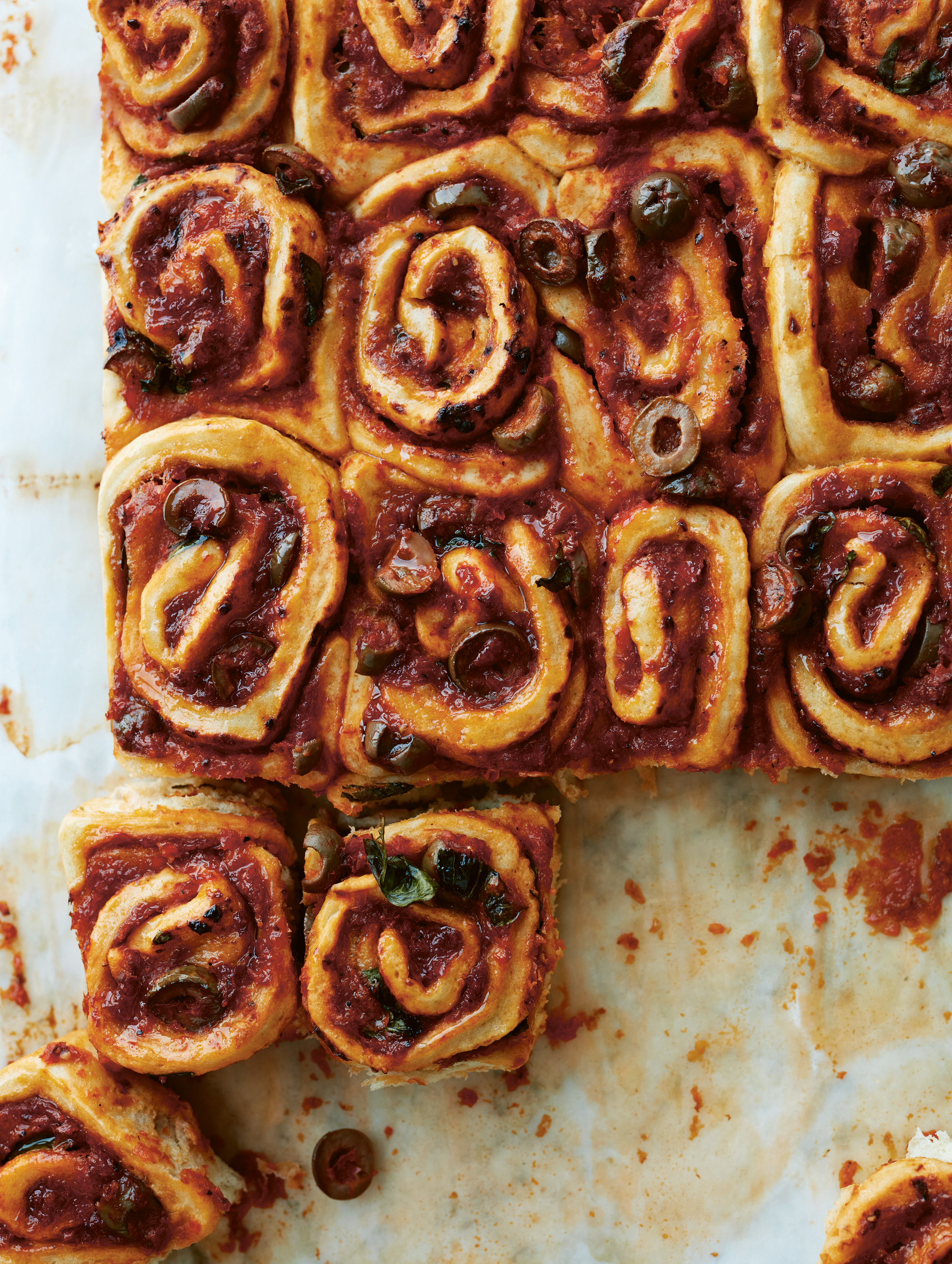 Pizza rolls from Giuseppe's Italian Bakes 