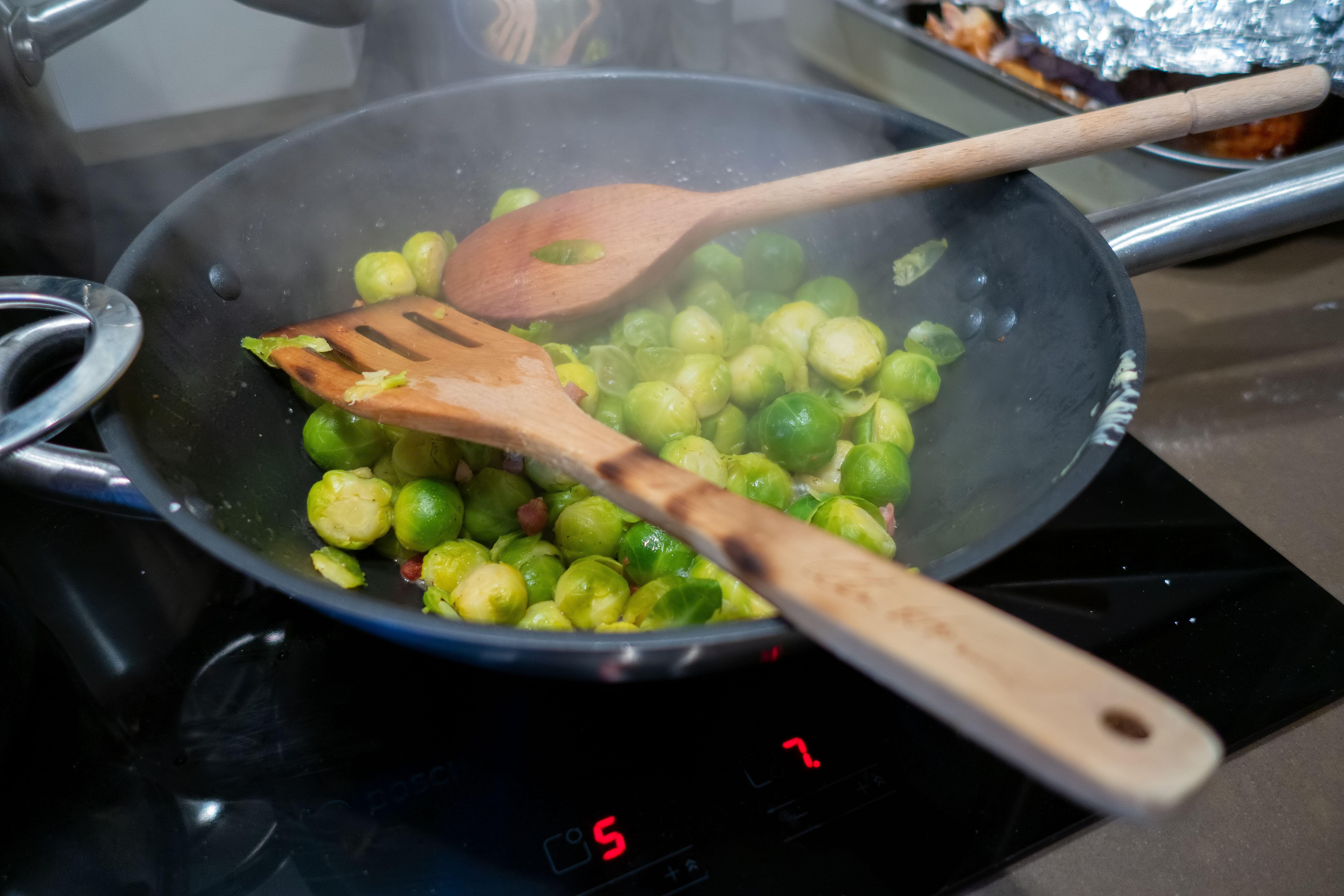 sprouts cooking