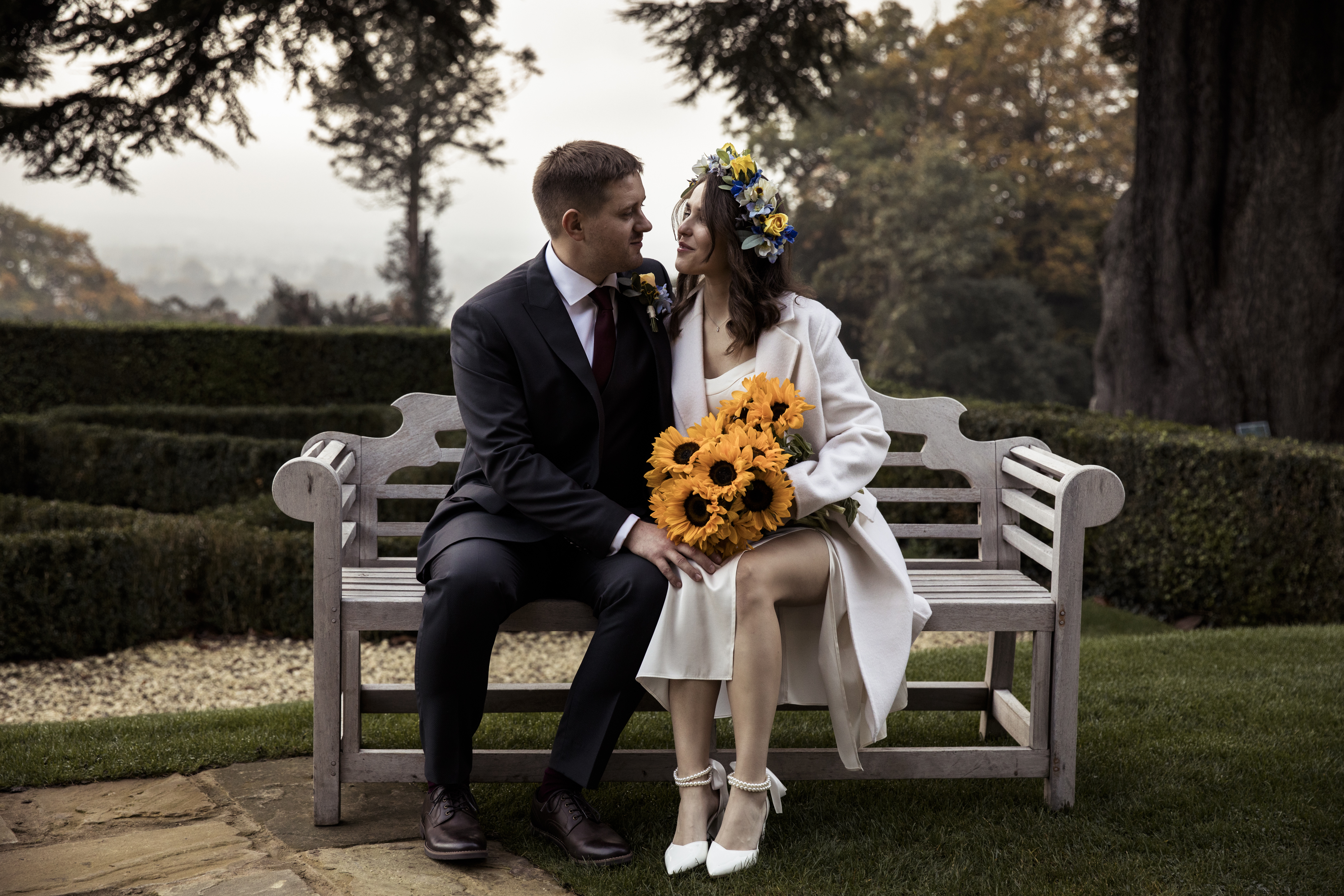 Mariia Bilyk and Vitalij Melynik got married at Hedsor House in November with the help of Bridebook.com