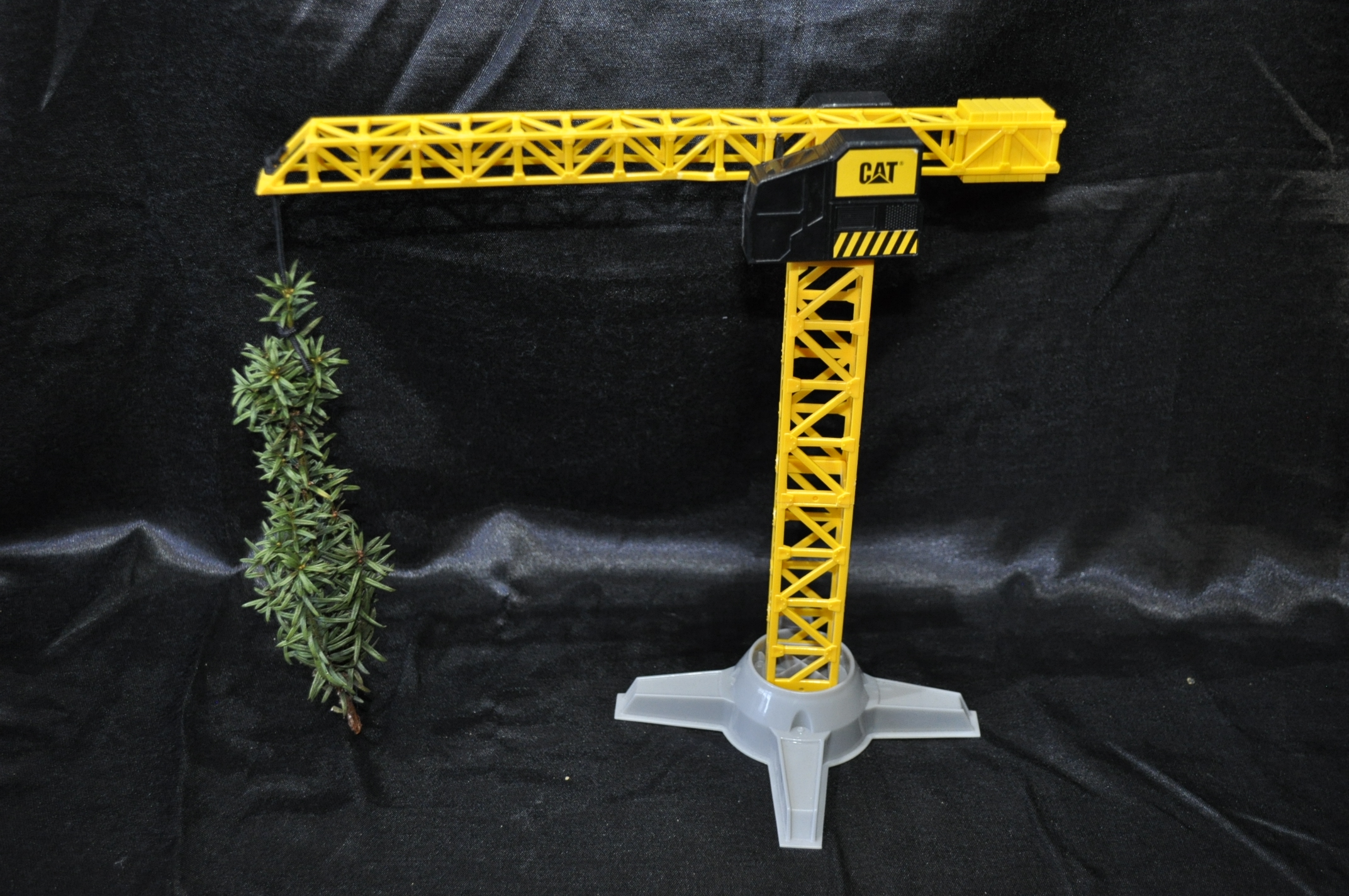The Russian invasion of Ukraine is recognised by an a yellow crane carrying a yew sprig (Trevor Prideaux/PA)