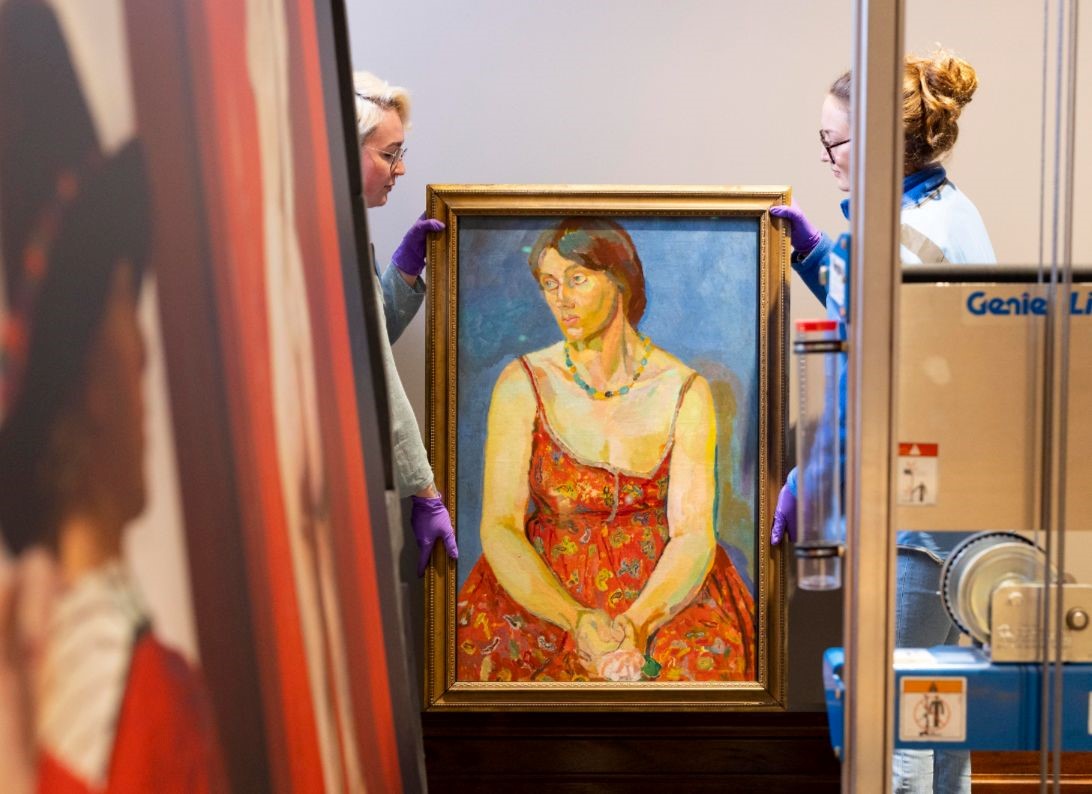 Reinstallation of works in The Blavatnik Wing, Photo David Parry