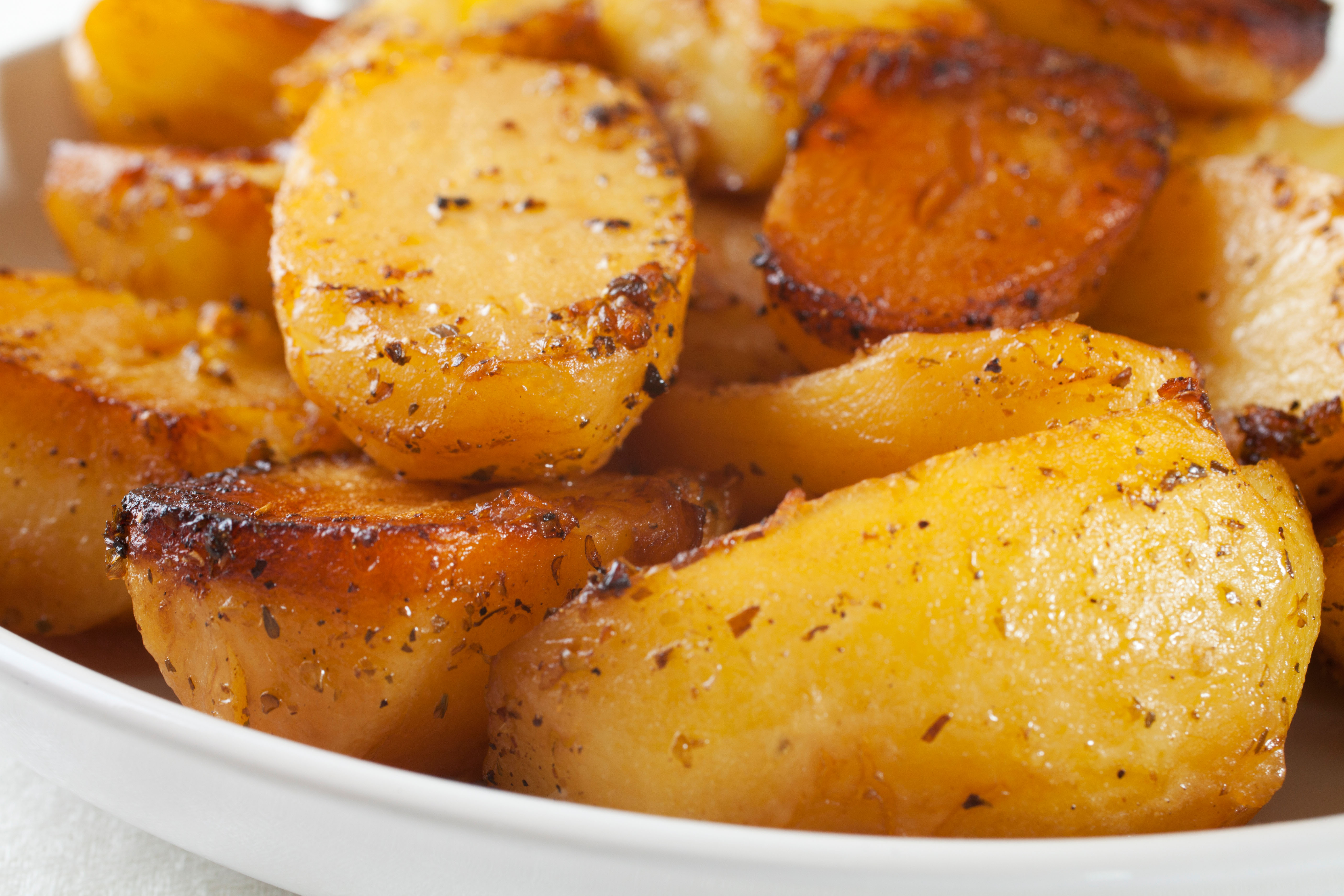 Roast potatoes