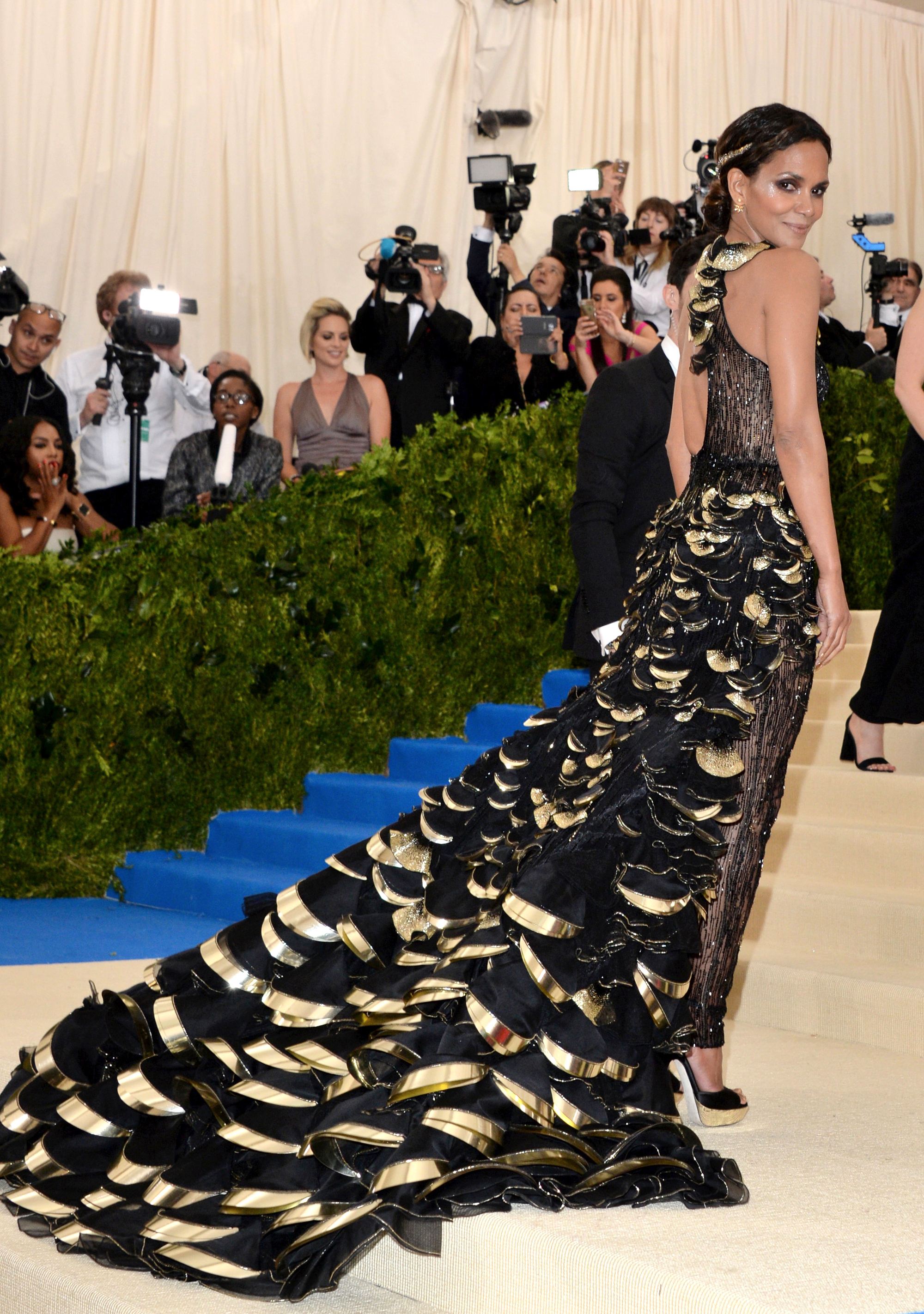 Halle Berry at the 2017 Met Gala