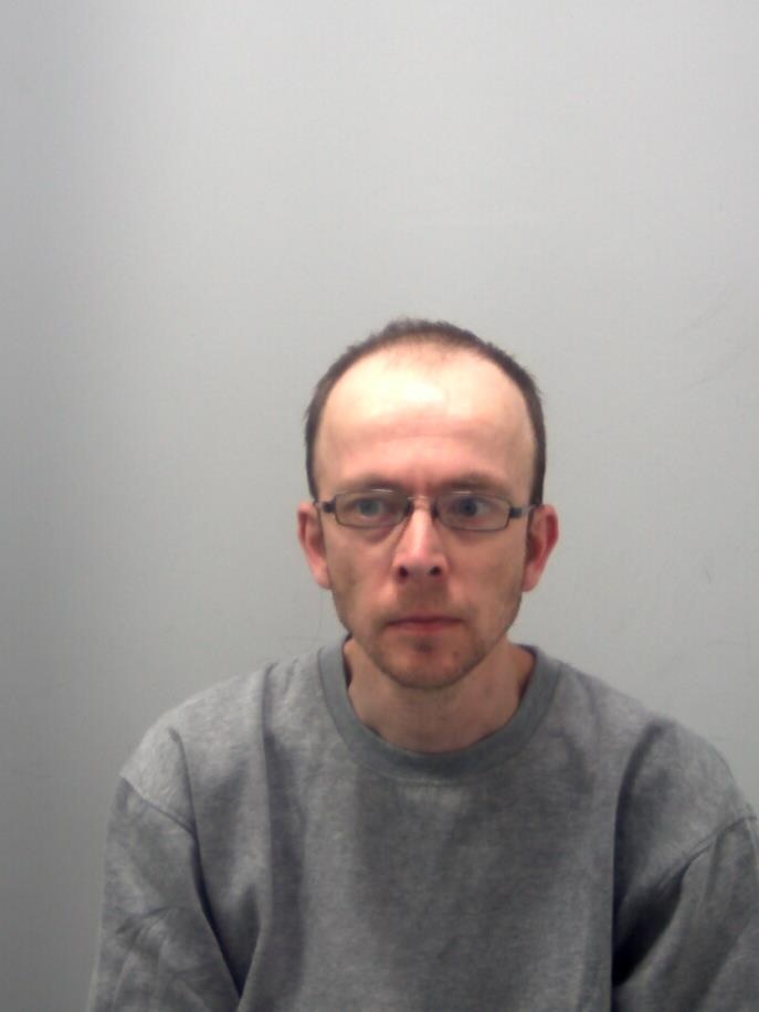 Andrew Wilding, 42, has been sentenced at Basildon Crown Court to life in prison with a minimum term of 27 years for the murder of his mother. (Essex Police/ PA)