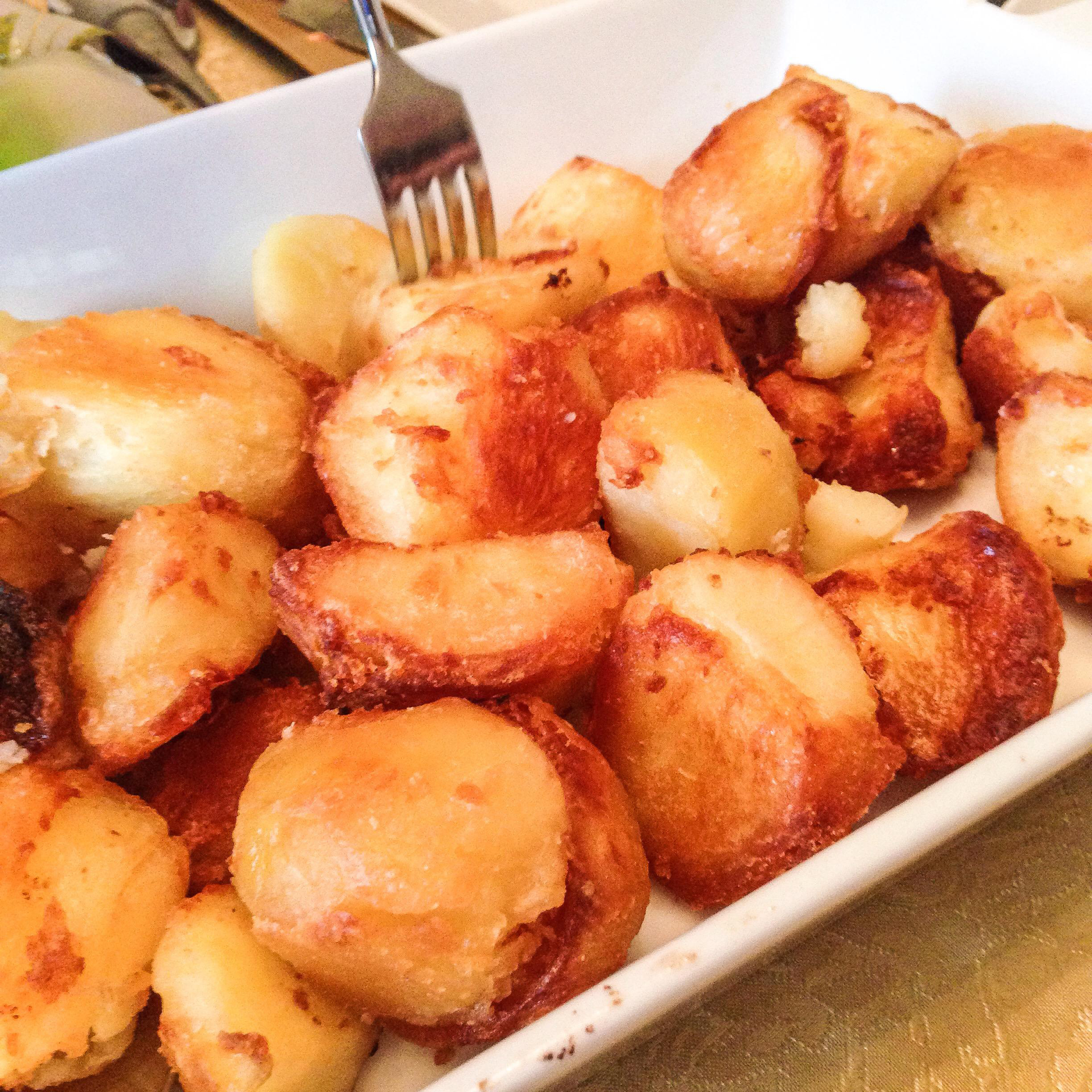 Roast potatoes (Alamy/PA)