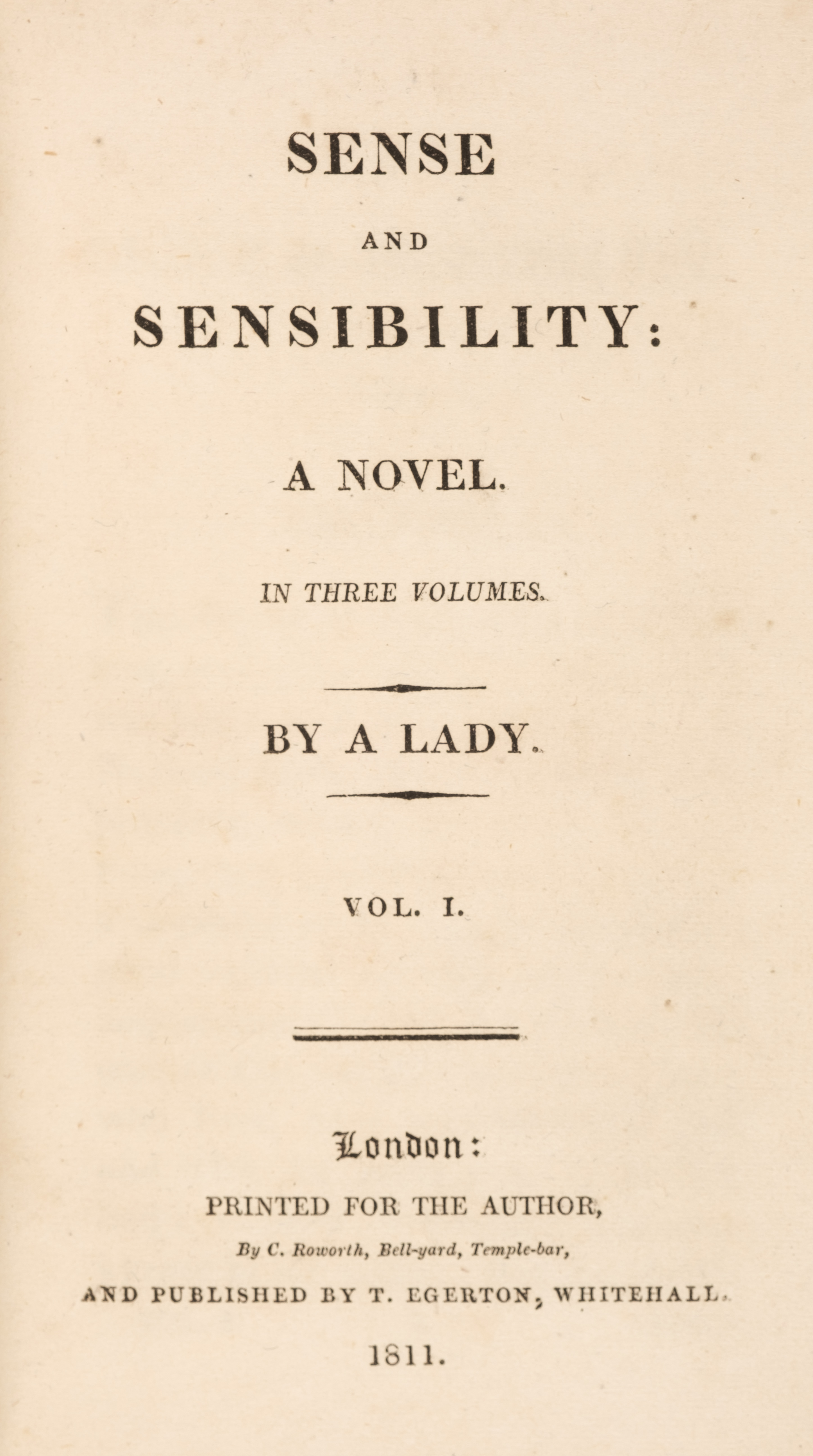 Sense and Sensibility is likely to create the most interest at the auction (Dominic Winter Auctions/PA)