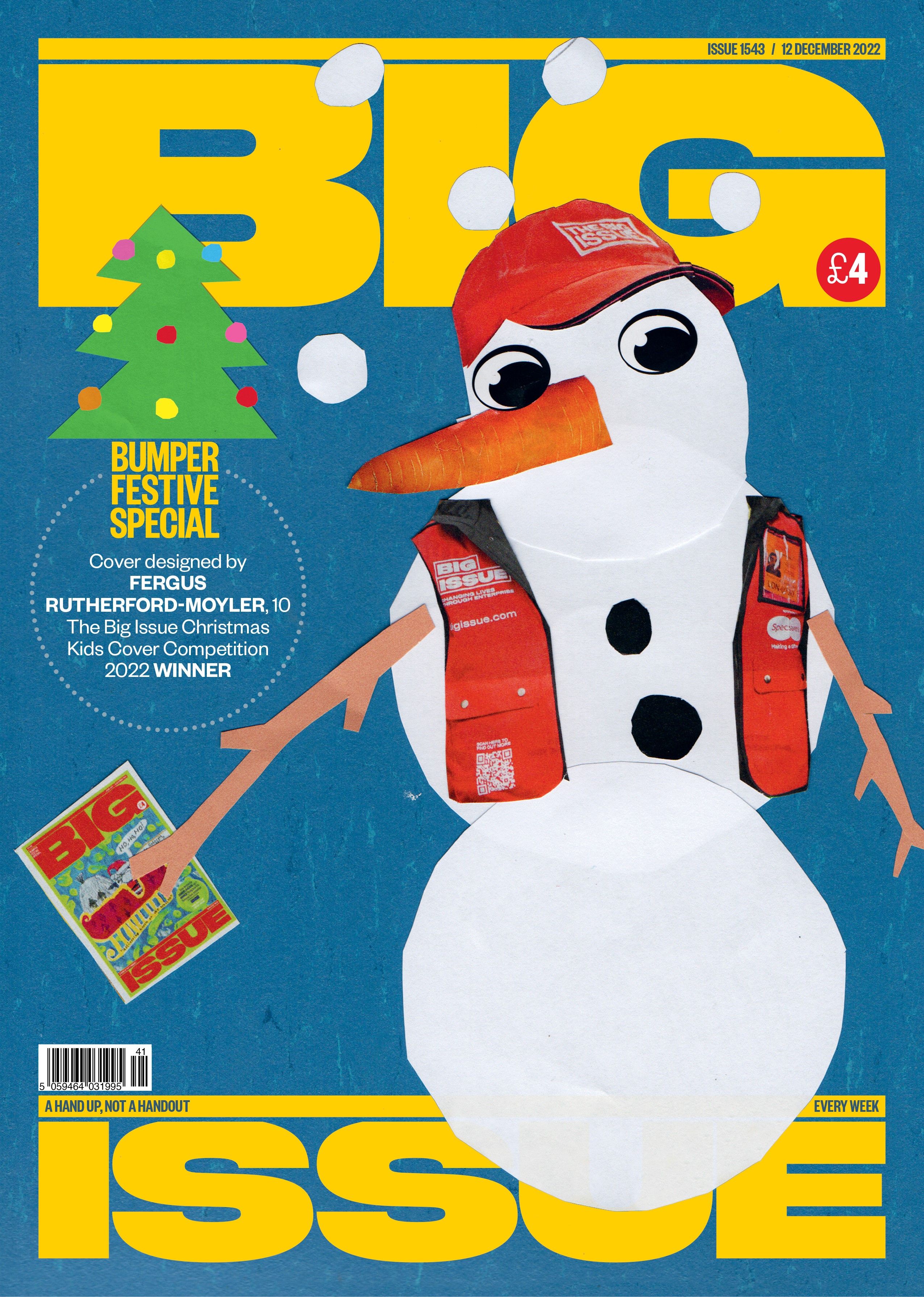 10-year-old wins Big Issue Christmas cover design contest | East London  Advertiser