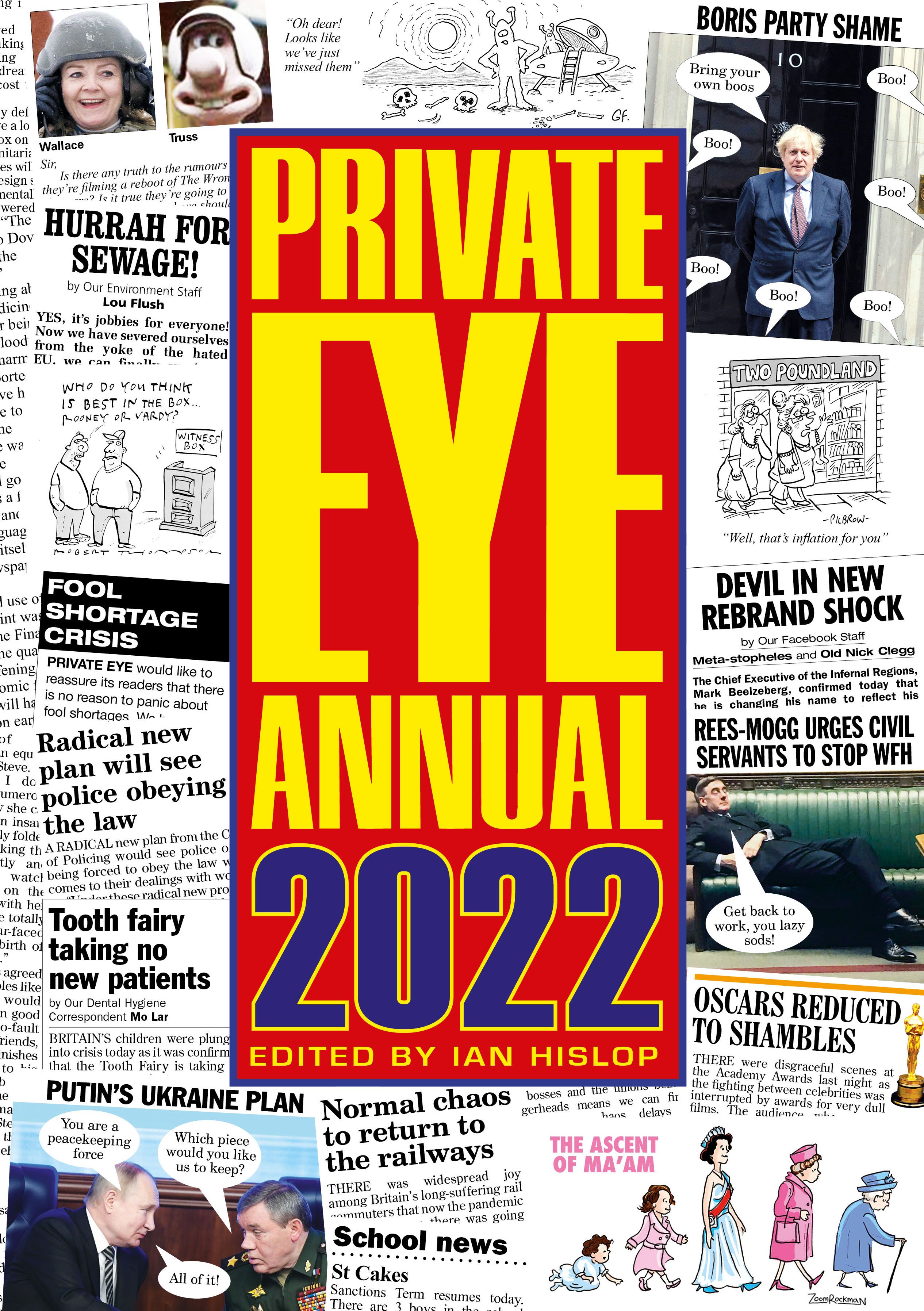 Private Eye Annual 2022 cover (Private Eye/PA)