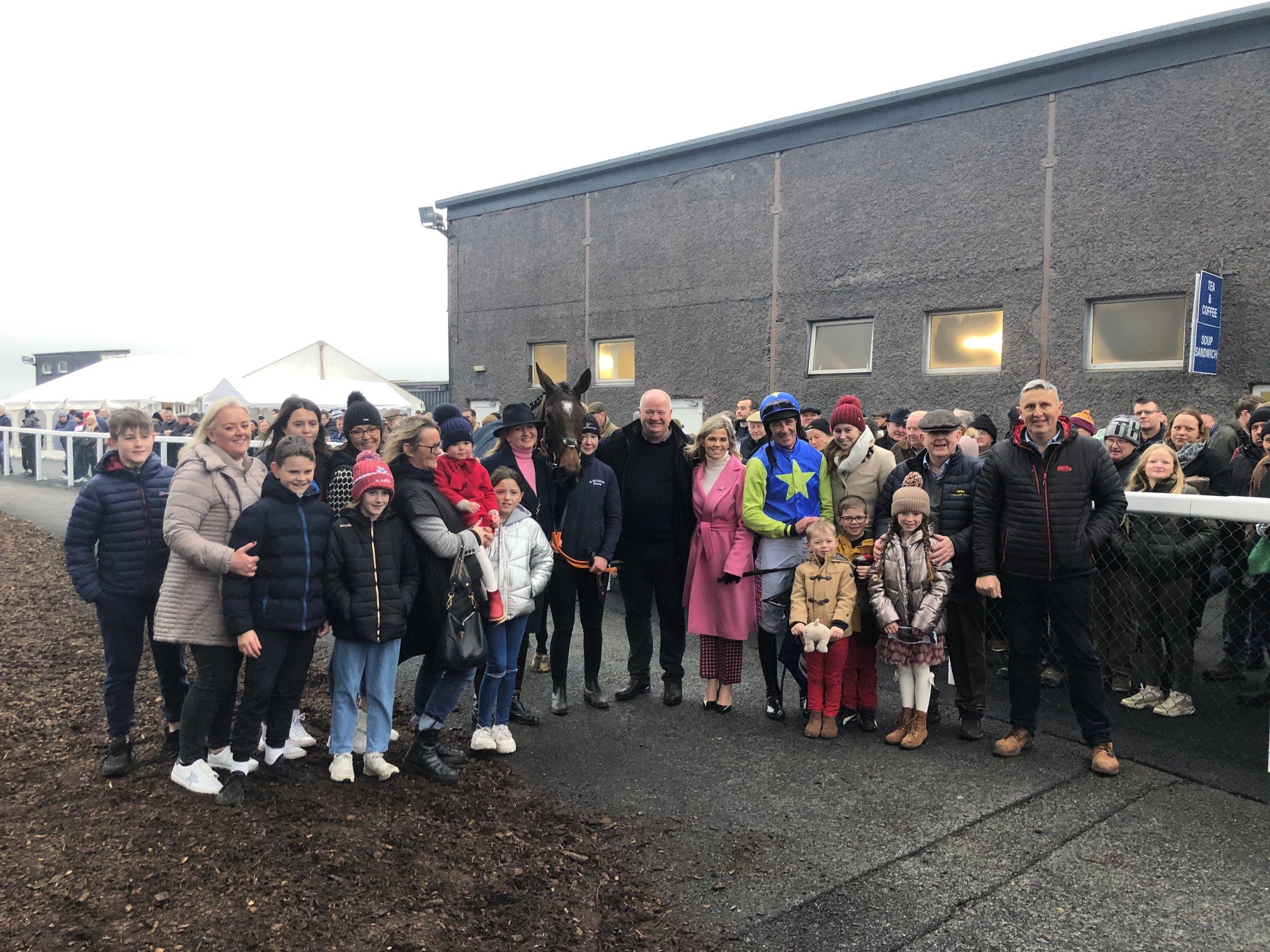 Joyous scenes for Davy Russell at Thurles last month