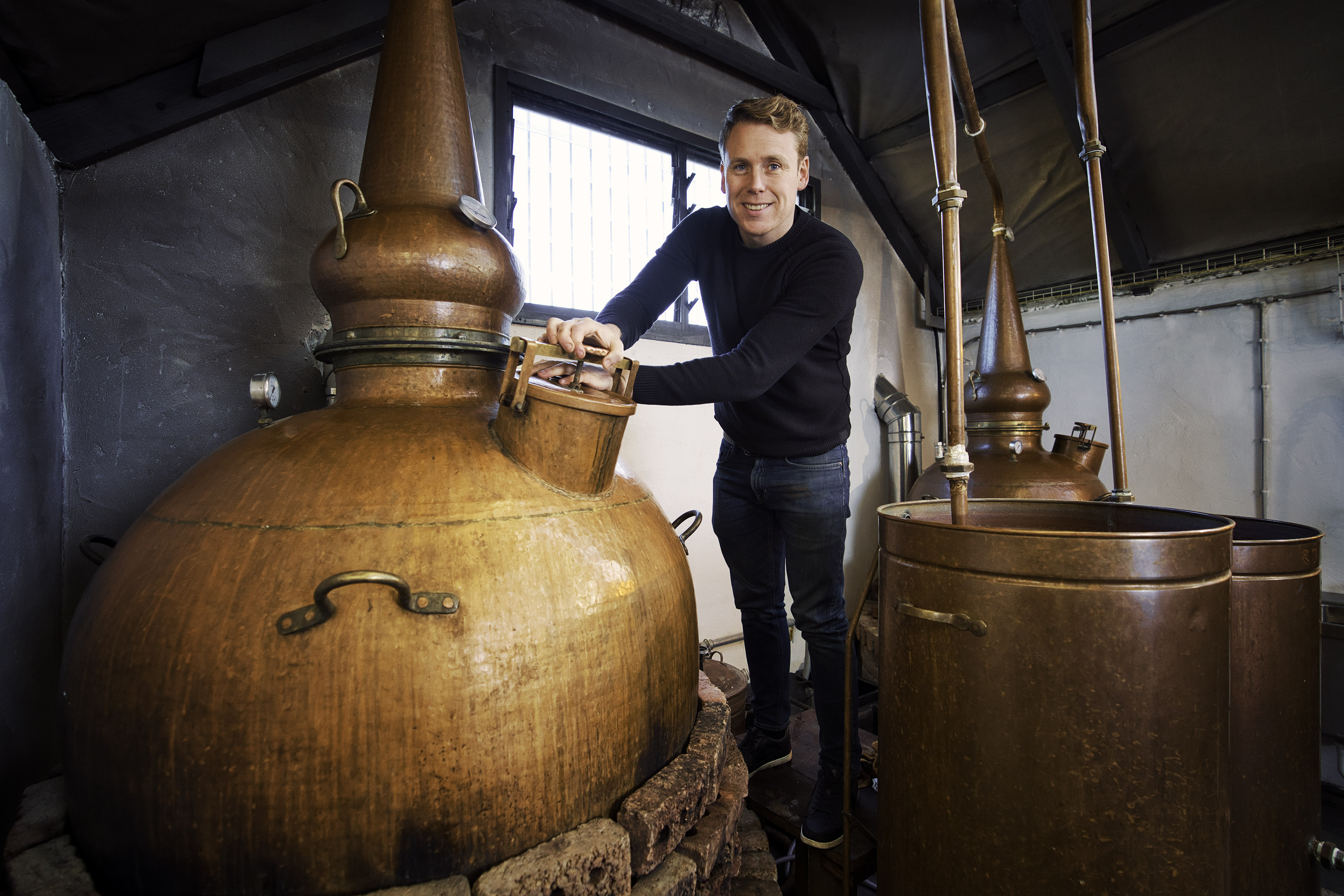 Brendan Carty all but gave up a career in architecture to indulge his passion for whiskey (Brian Morrison/Tourism NI/PA)